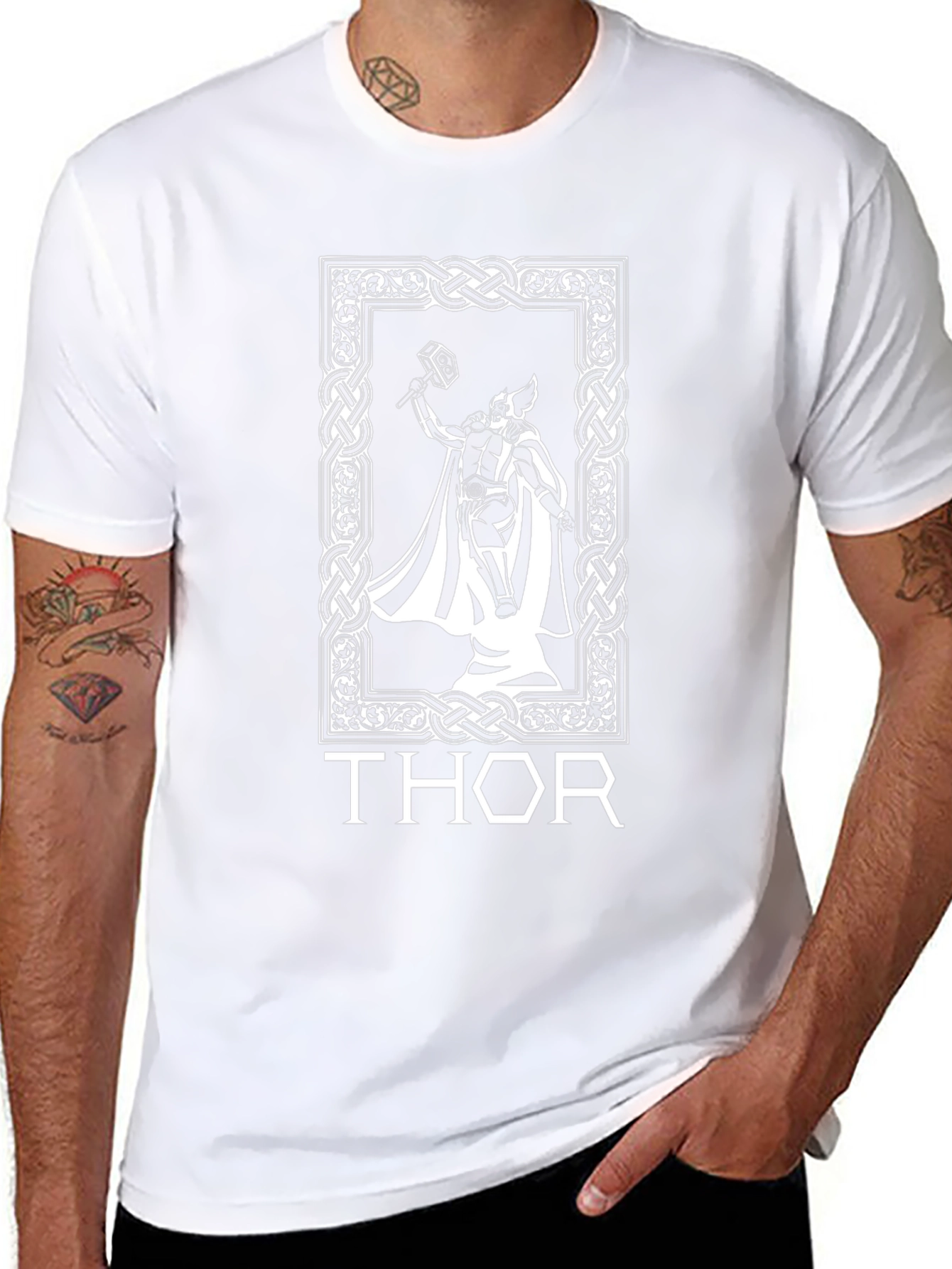 Thor T-Shirt - Black - Graphic Tee