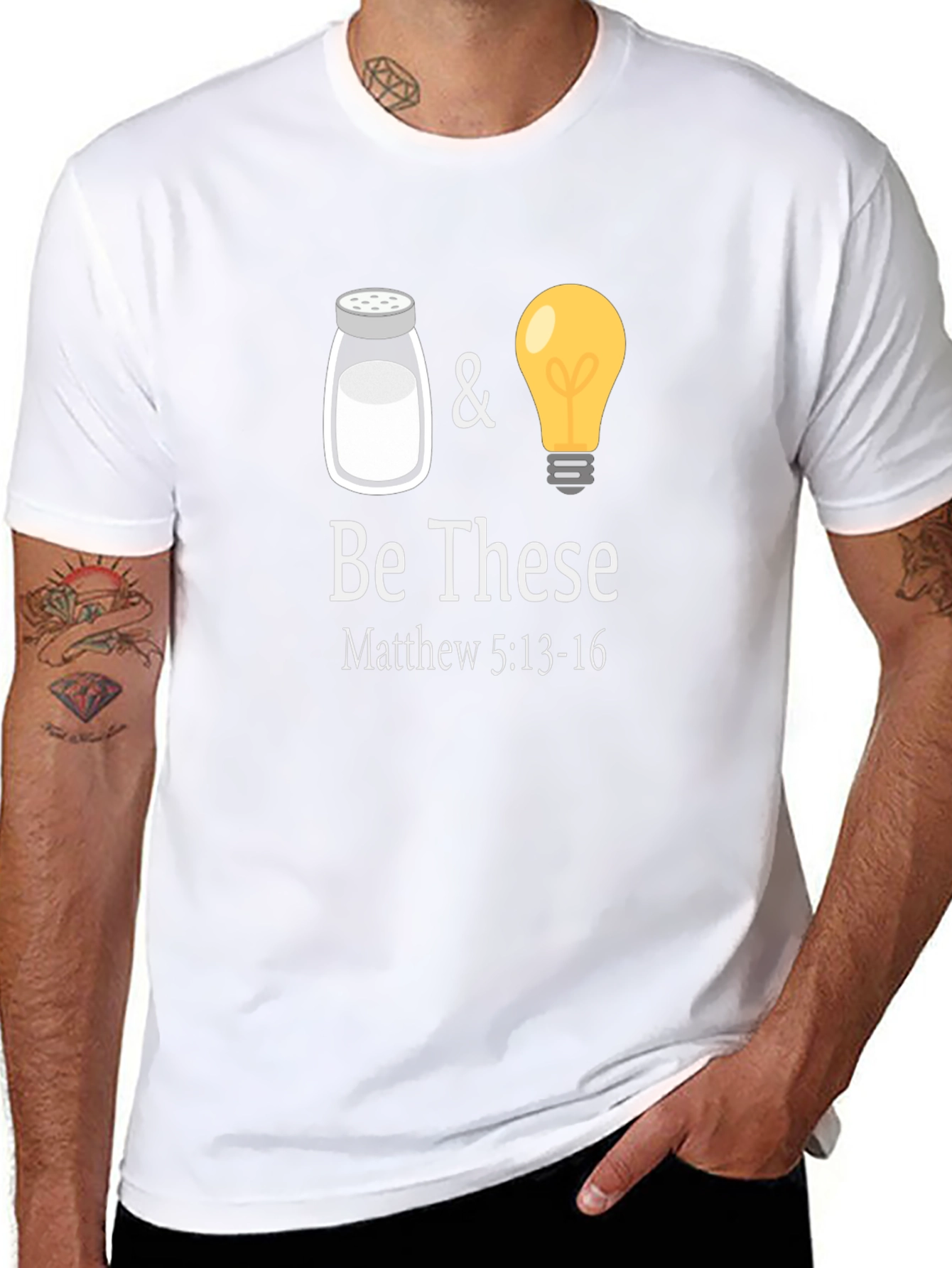 Salt & Light T-Shirt - Matthew 5:13-16 Scripture Tee