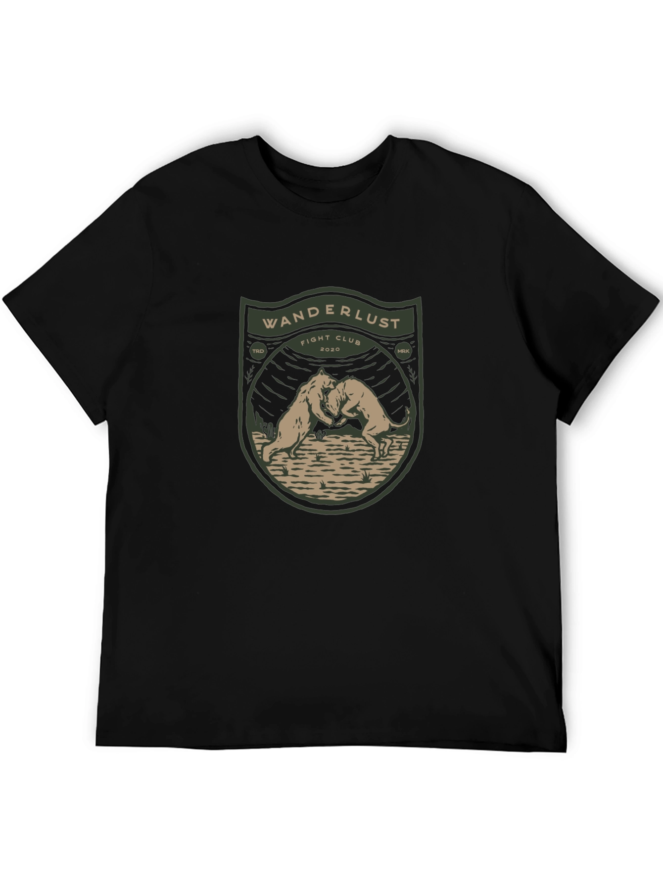 Wanderlust Fight Club Graphic Tee