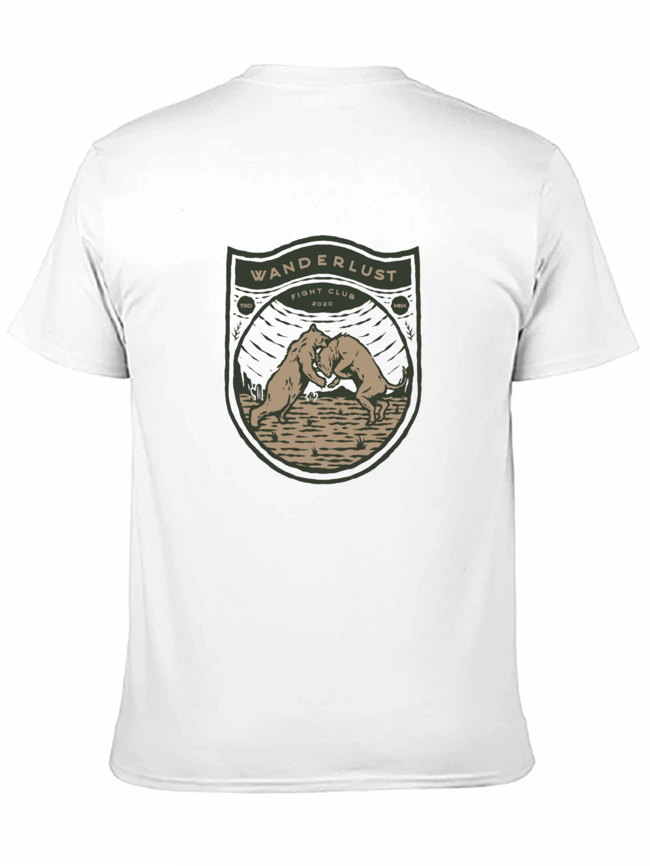Wanderlust Fight Club Graphic Tee