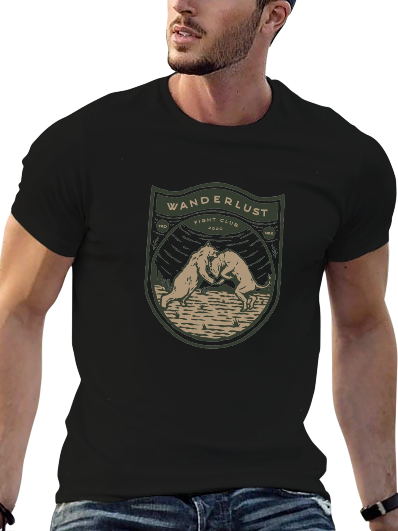 Wanderlust Fight Club Graphic Tee
