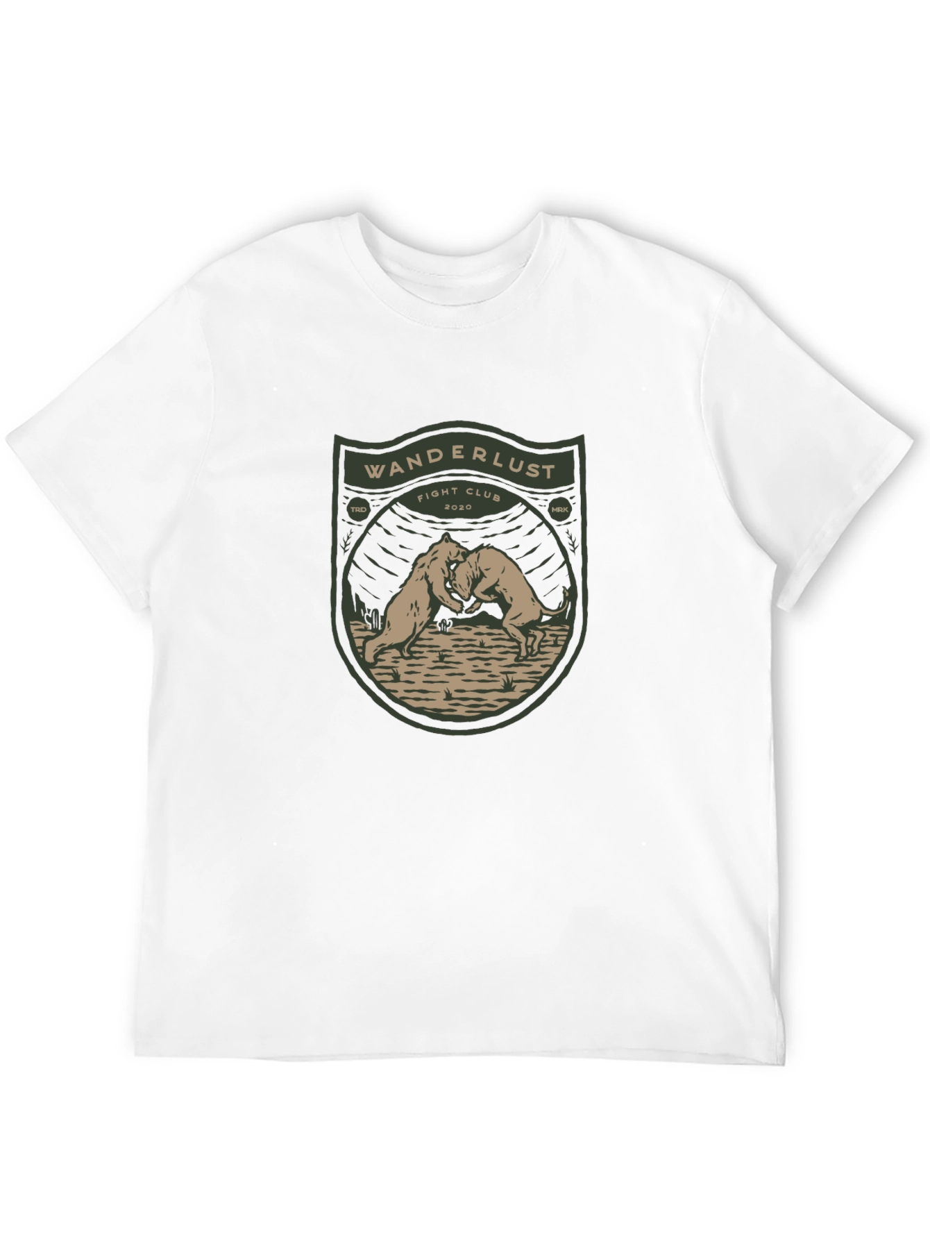 Wanderlust Fight Club Graphic Tee