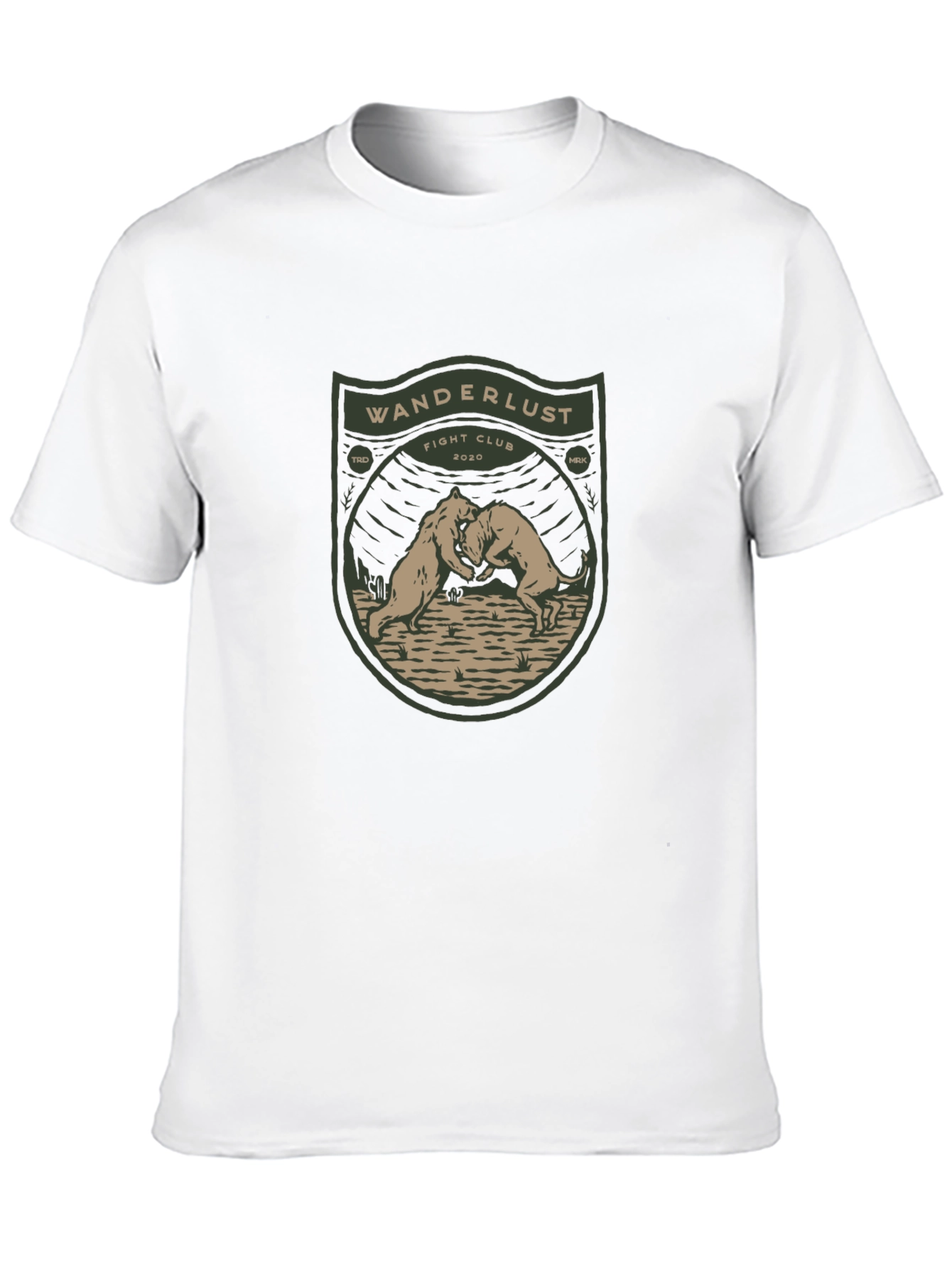 Wanderlust Fight Club Graphic Tee