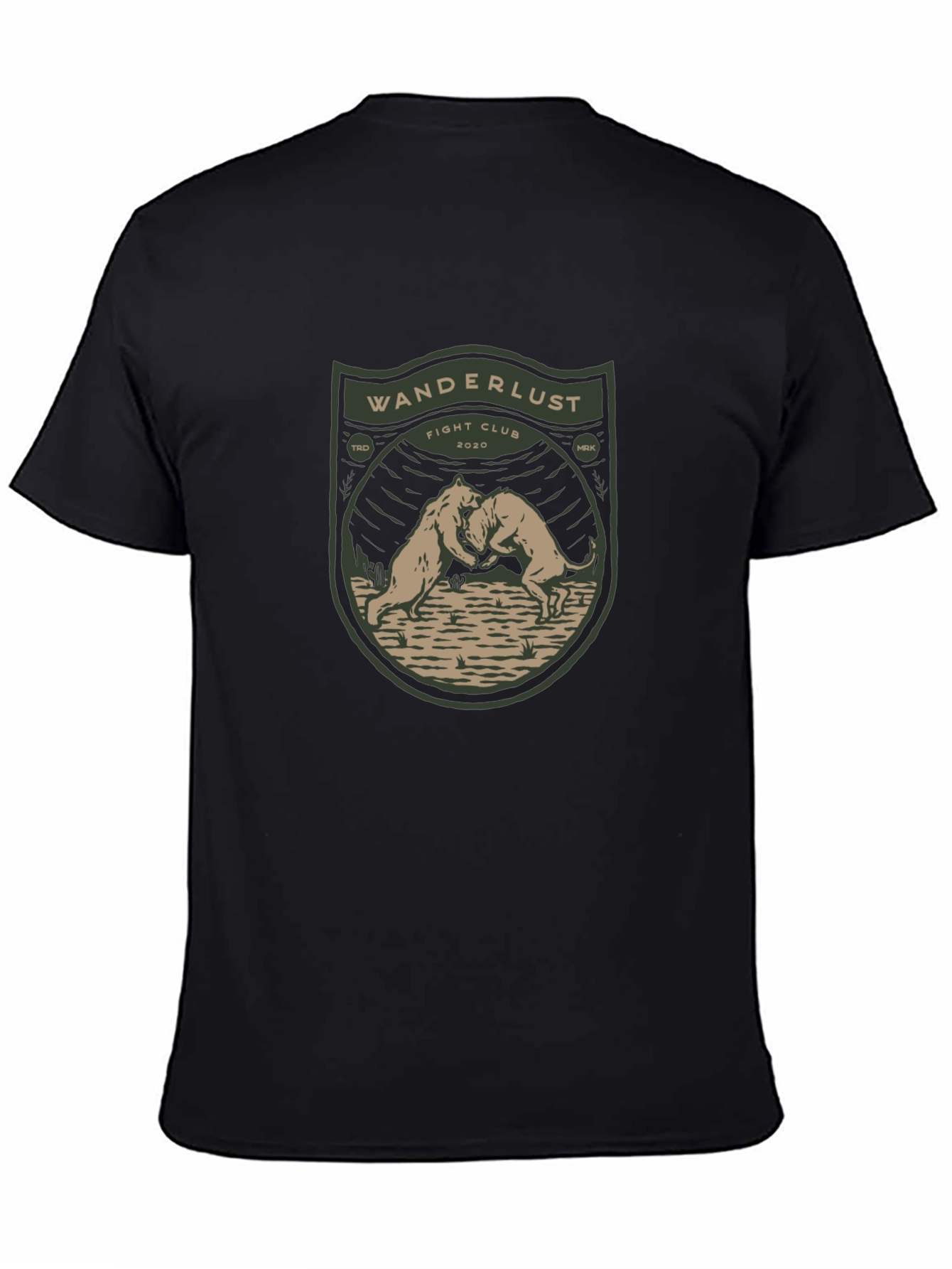 Wanderlust Fight Club Graphic Tee