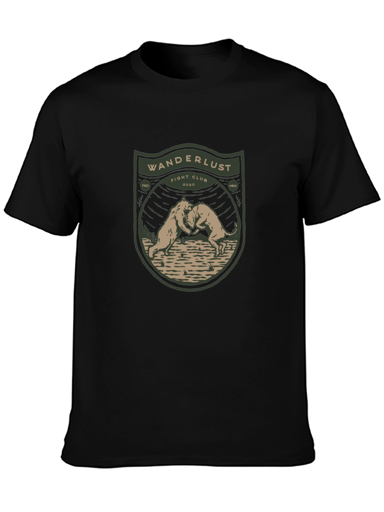 Wanderlust Fight Club Graphic Tee