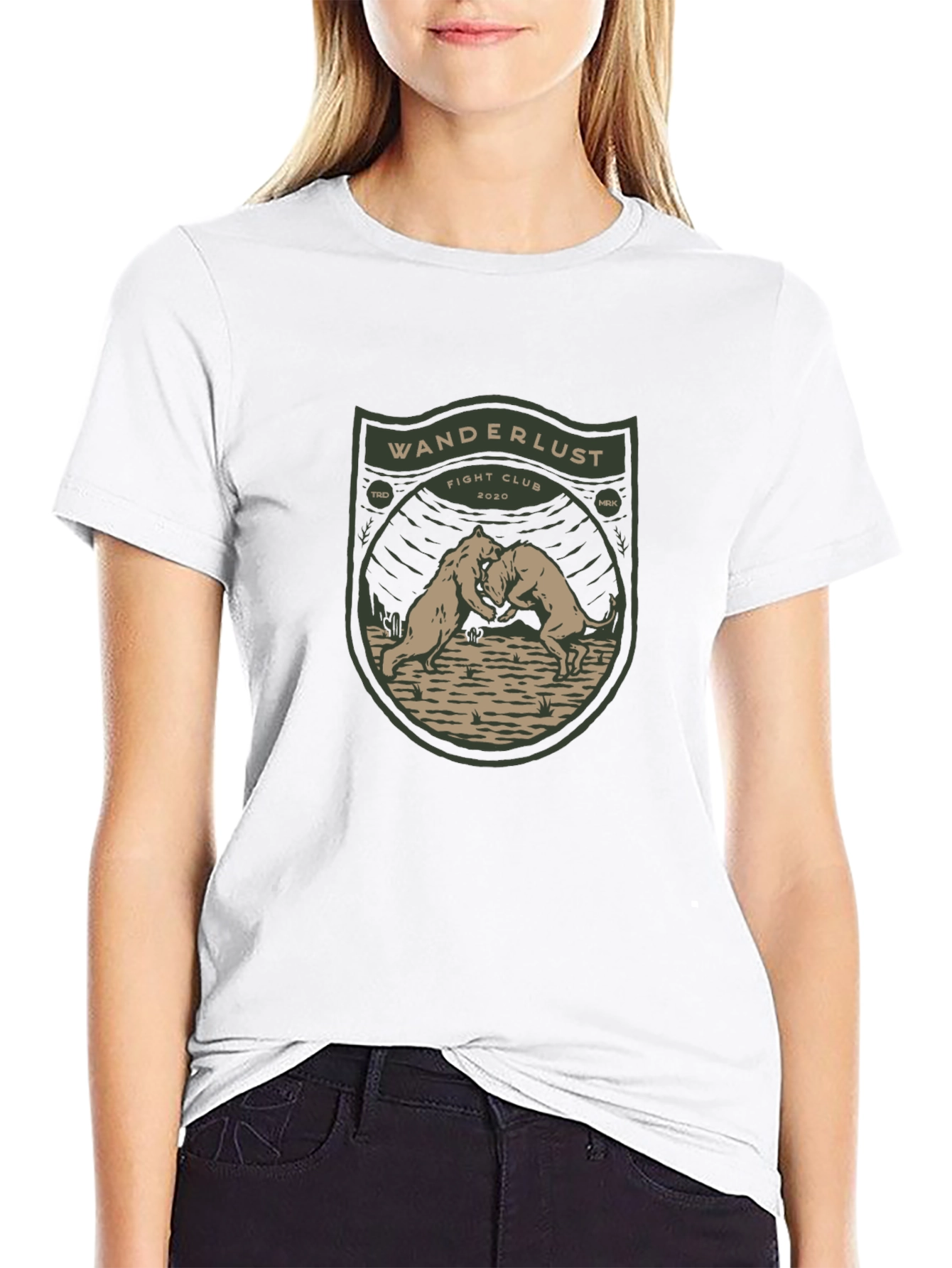 Wanderlust Fight Club Graphic Tee
