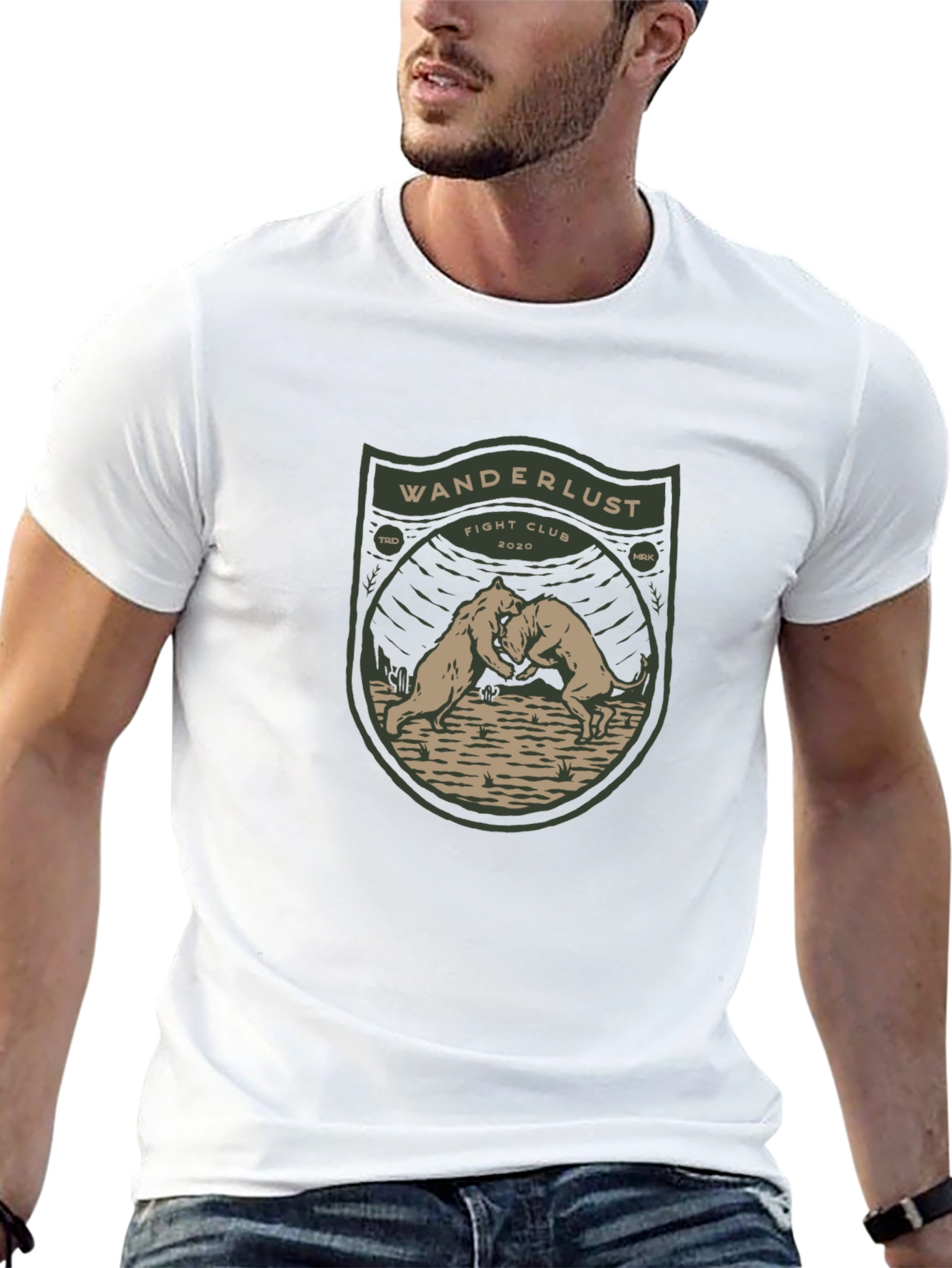 Wanderlust Fight Club Graphic Tee