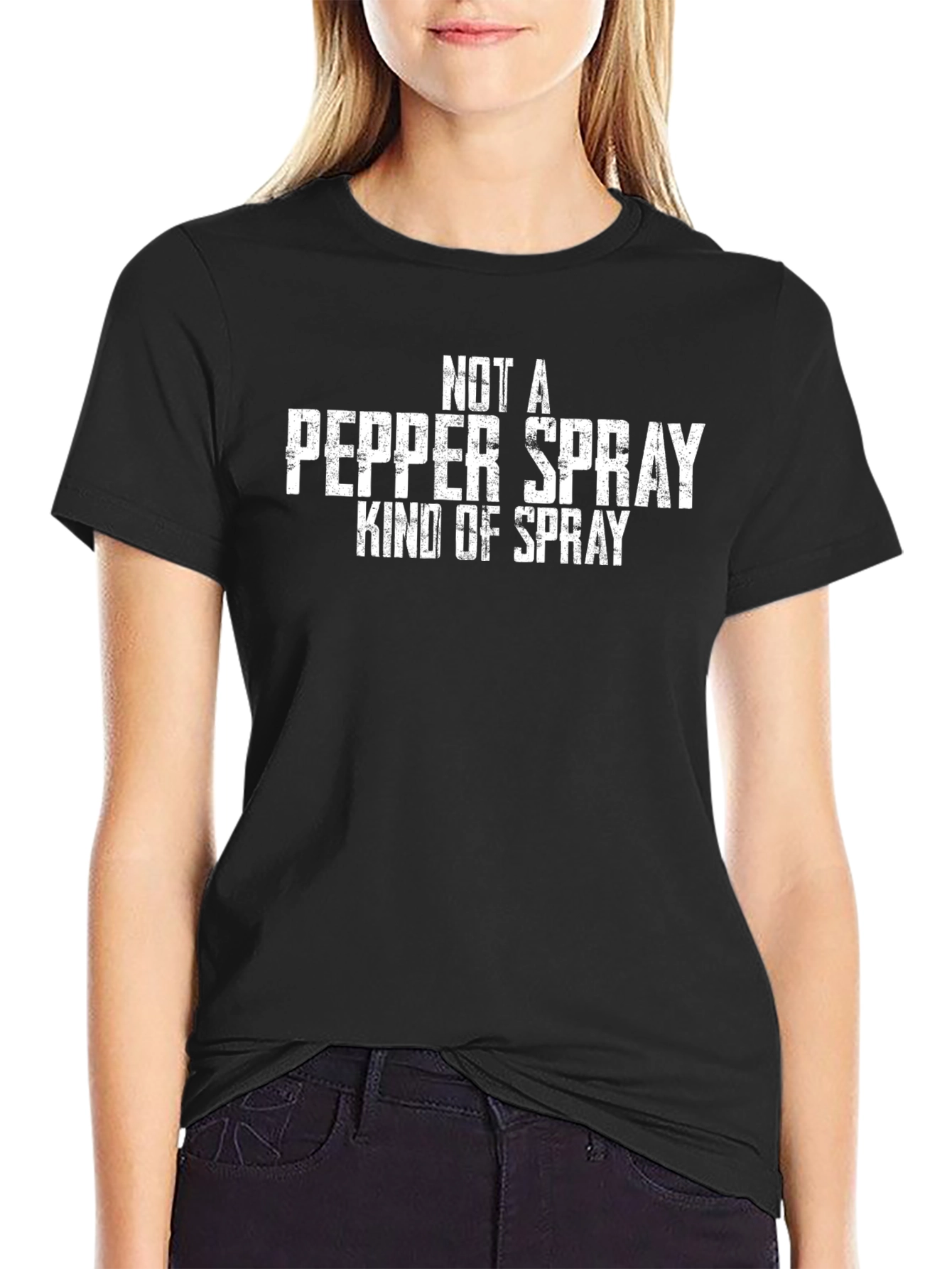 Not A Pepper Spray Funny Novelty T-Shirt