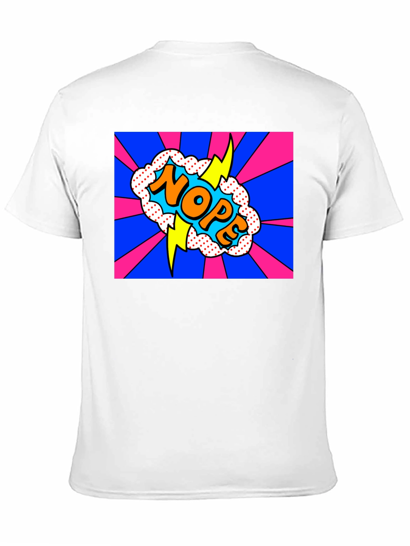 NOPE Pop Art Graphic Tee - Bold & Fun!