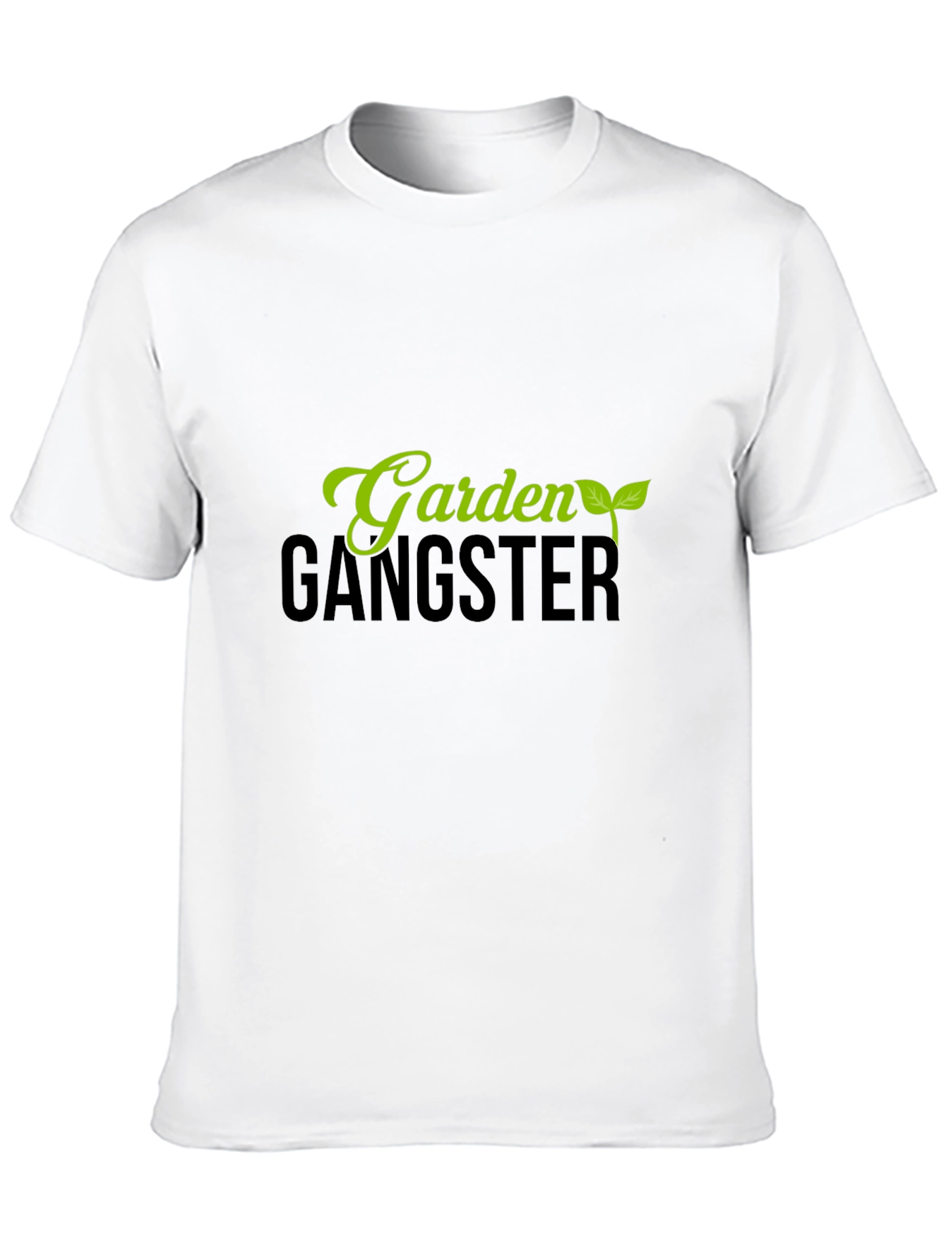 Garden Gangster Black T-Shirt - Urban Gardening Style