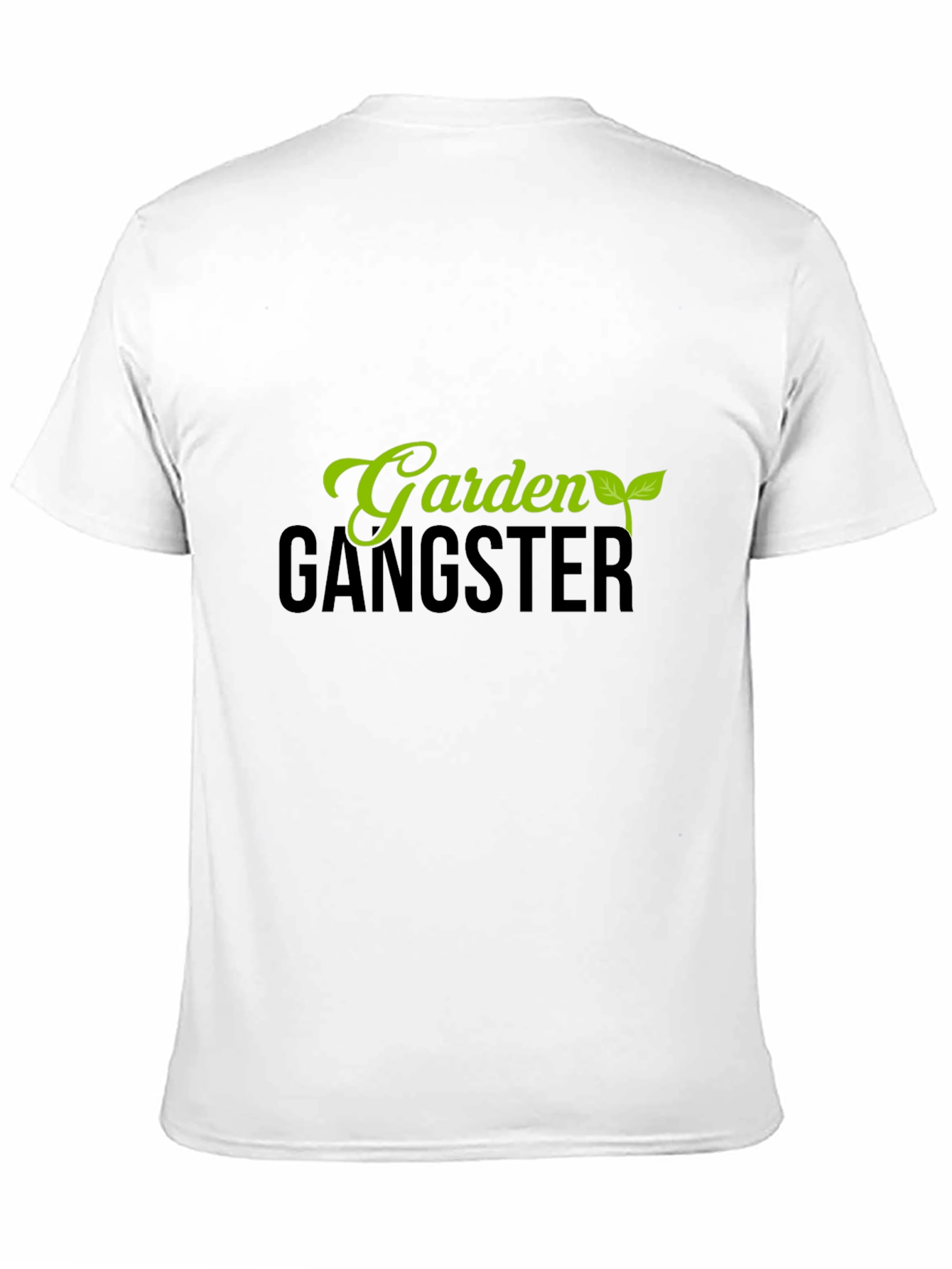 Garden Gangster Black T-Shirt - Urban Gardening Style