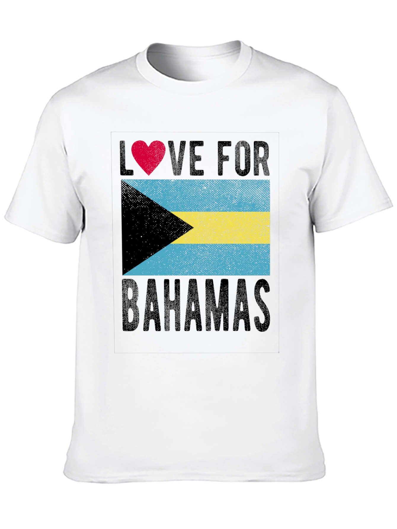 Love for Bahamas T-Shirt Black