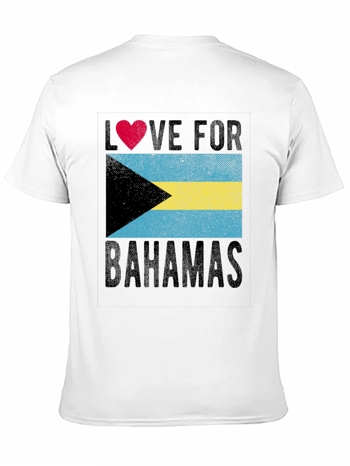 Love for Bahamas T-Shirt Black