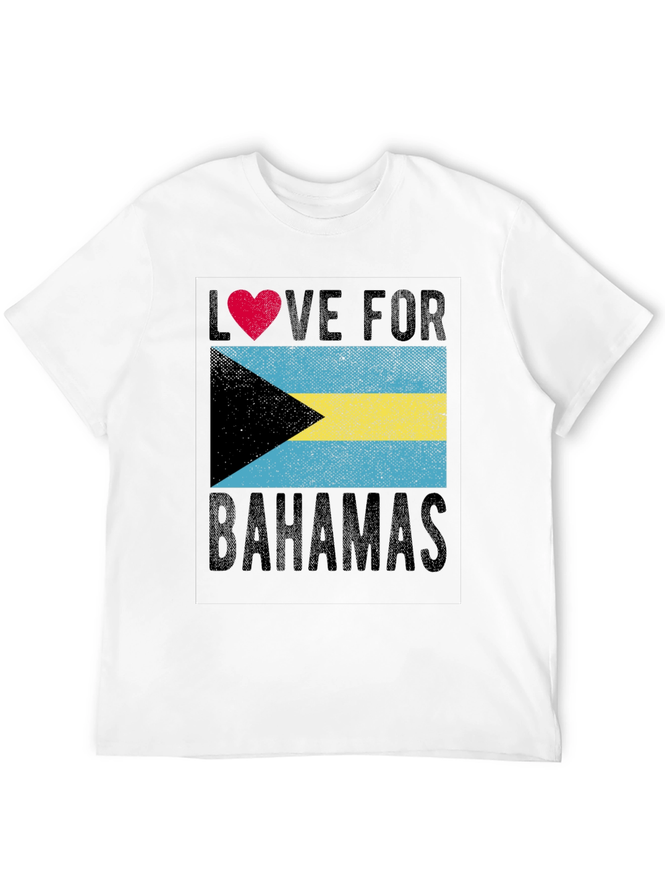 Love for Bahamas T-Shirt Black