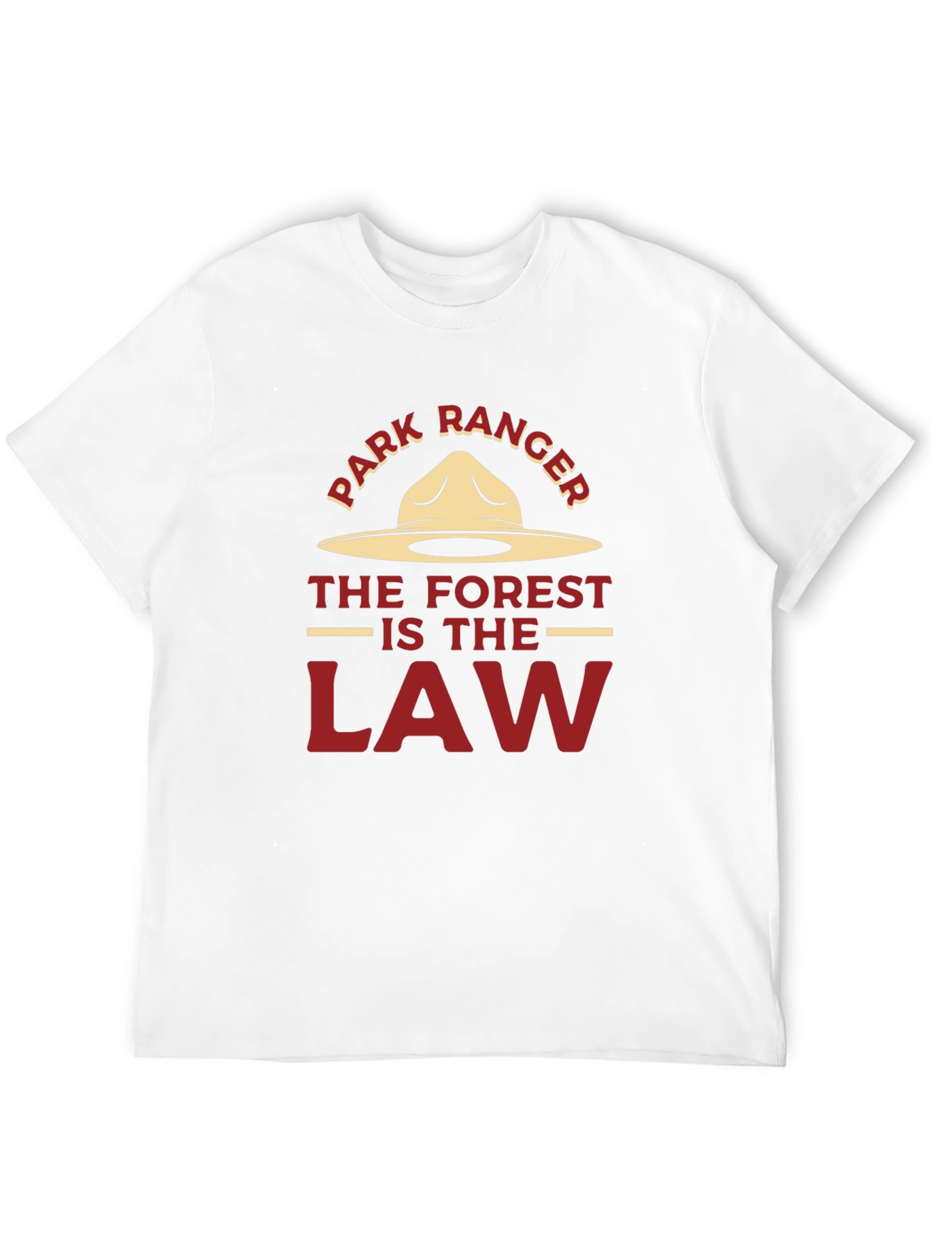 Park Ranger Tee: Forest is the Law