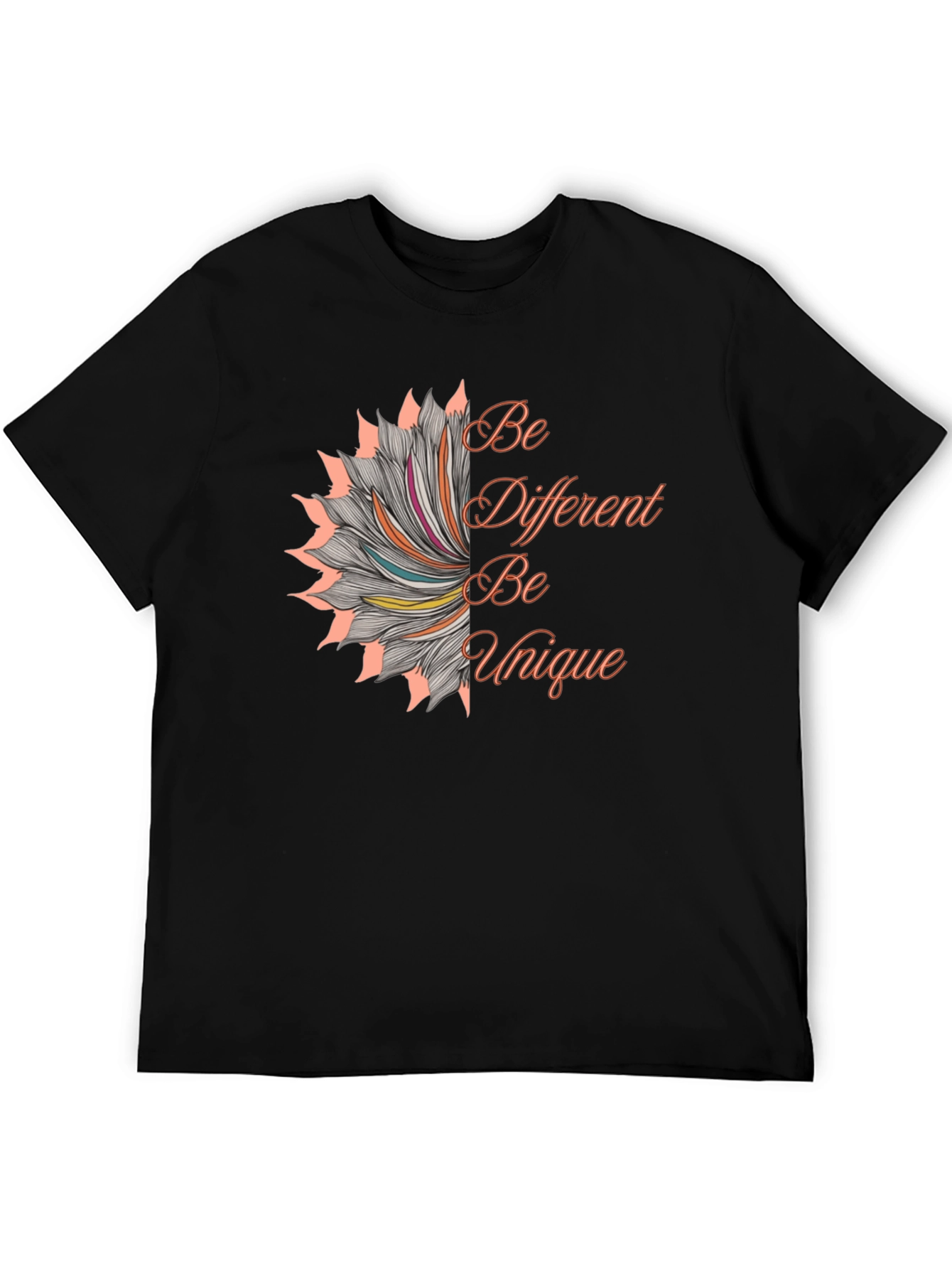 Unique Graphic Tee - Be Different