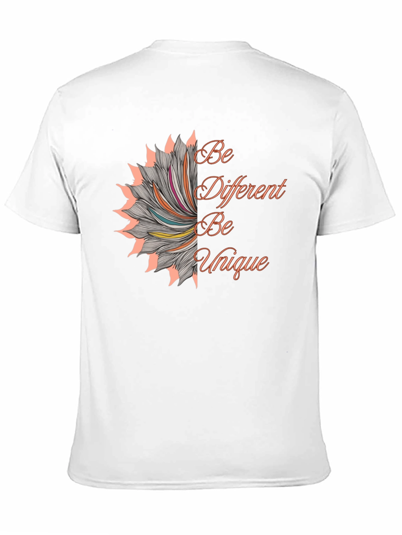 Unique Graphic Tee - Be Different