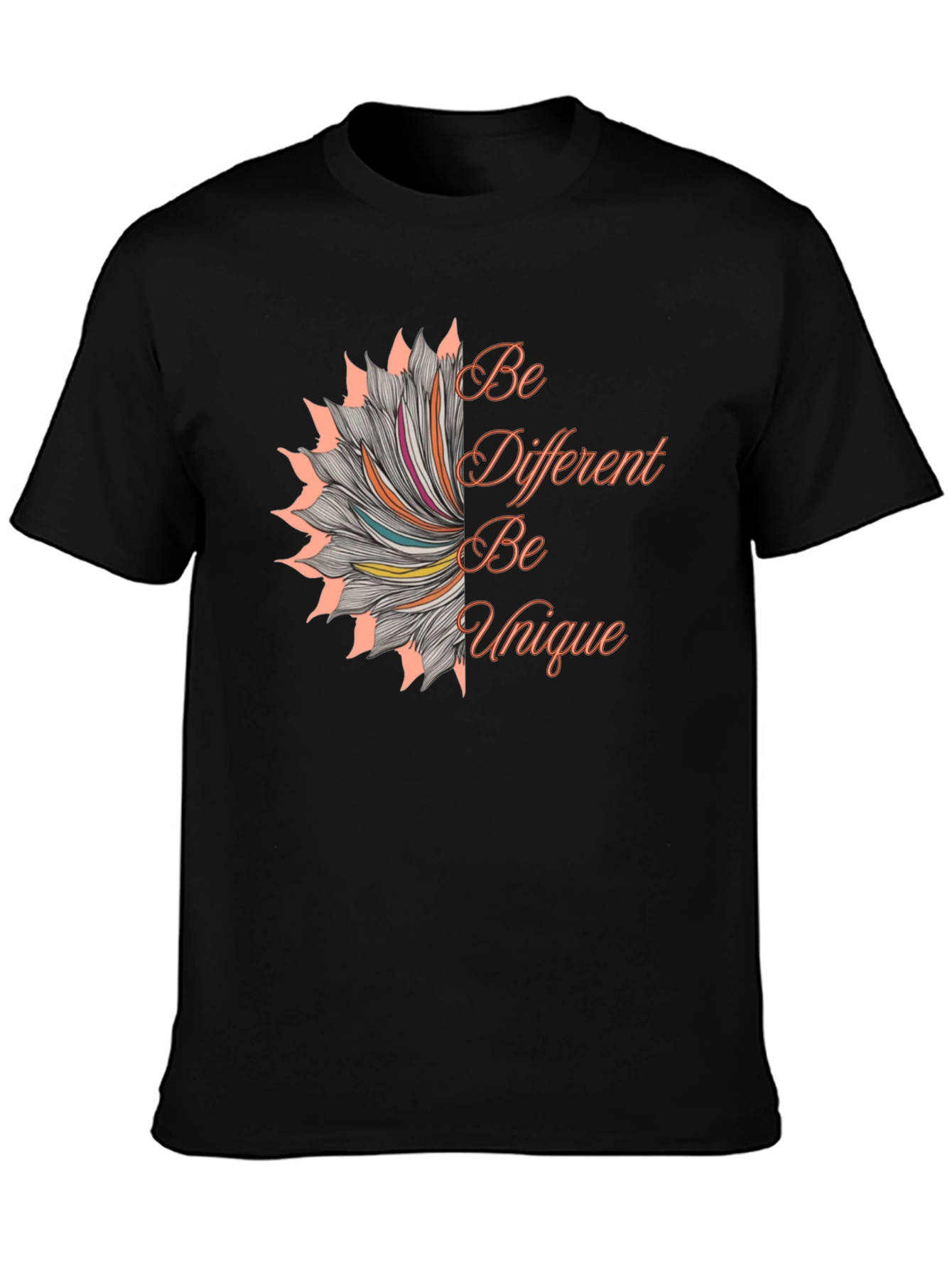 Unique Graphic Tee - Be Different