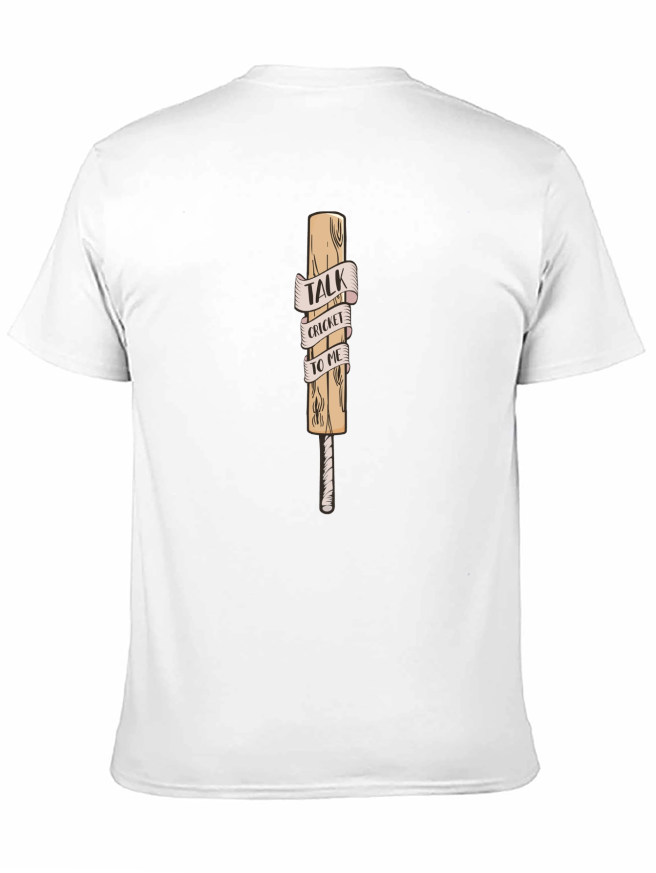 Cricket Talk Graphic Tee - Sporty Casual Shirt