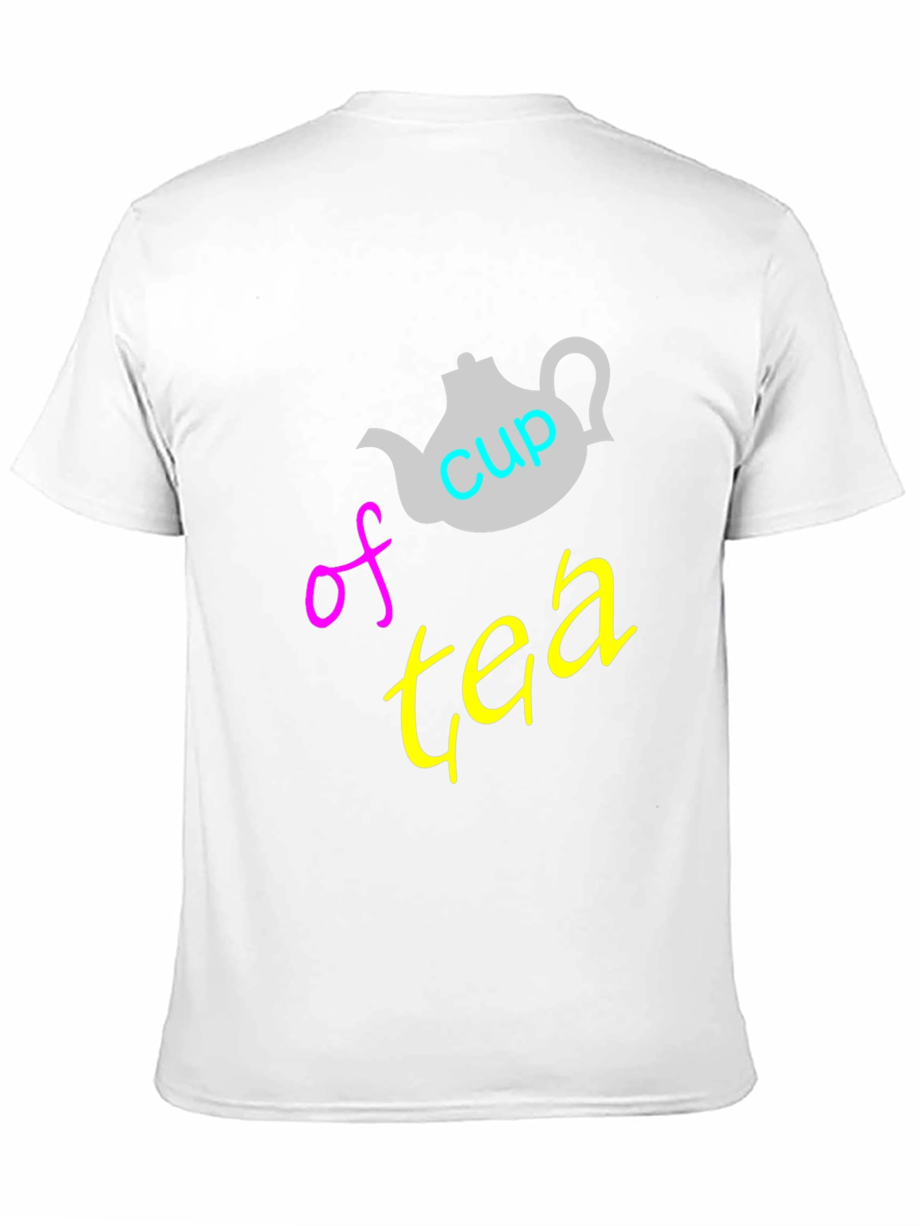 Cup of Tea T-Shirt - Black Unique Graphic Tee