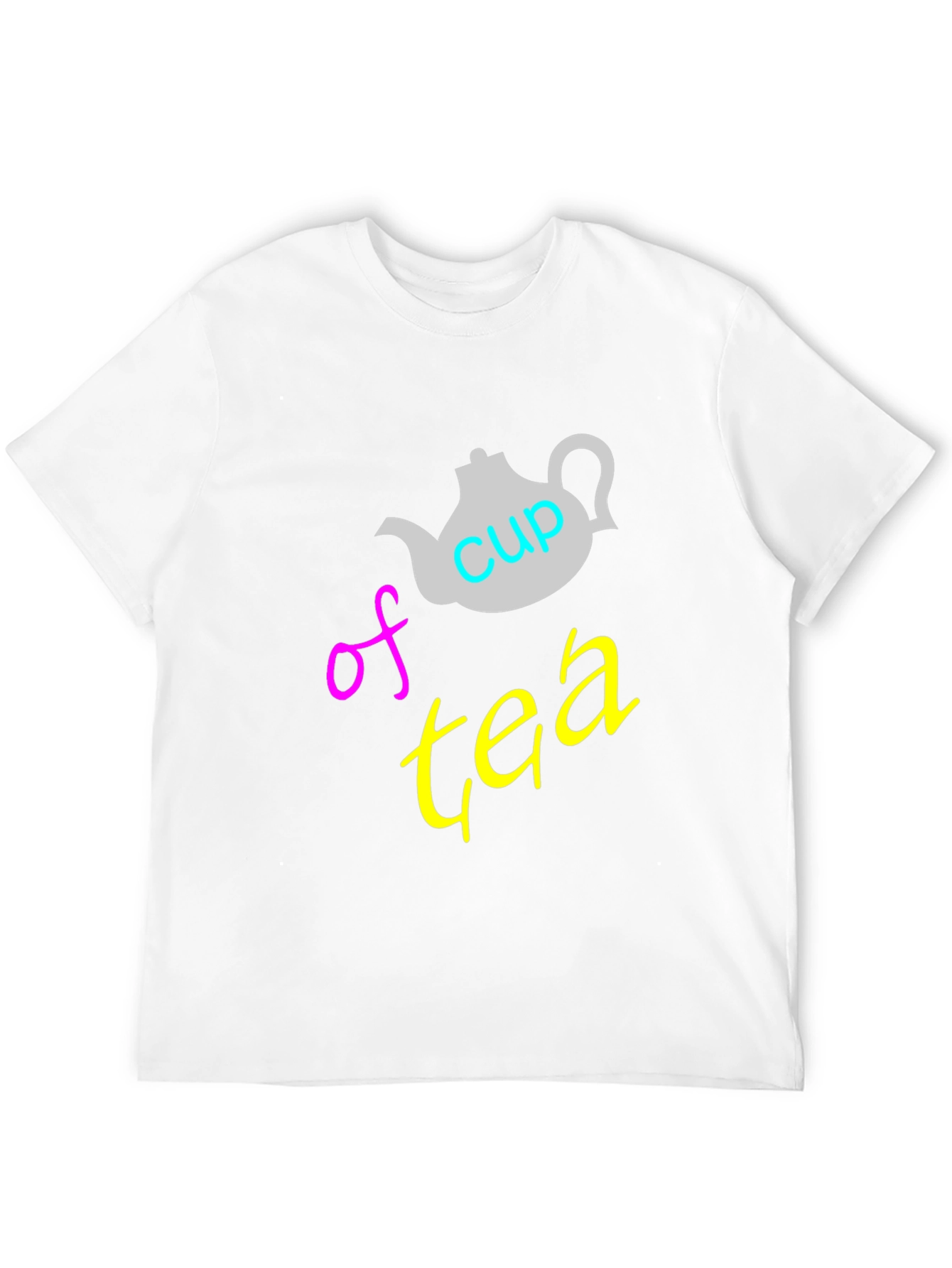 Cup of Tea T-Shirt - Black Unique Graphic Tee