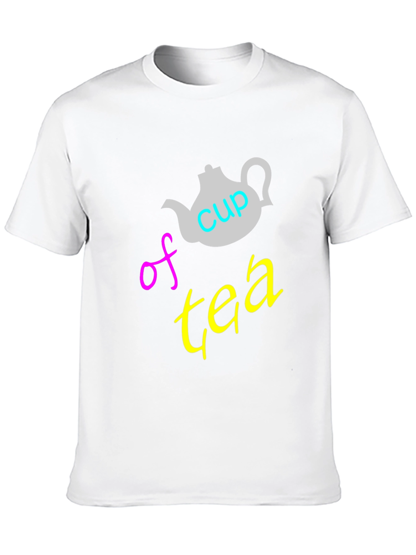 Cup of Tea T-Shirt - Black Unique Graphic Tee