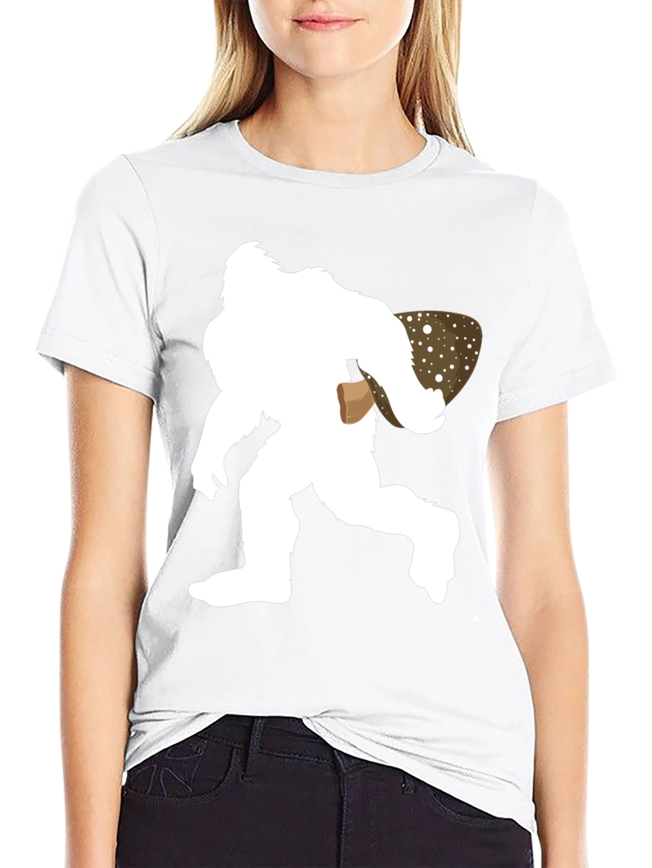 Bigfoot Santa T-Shirt
