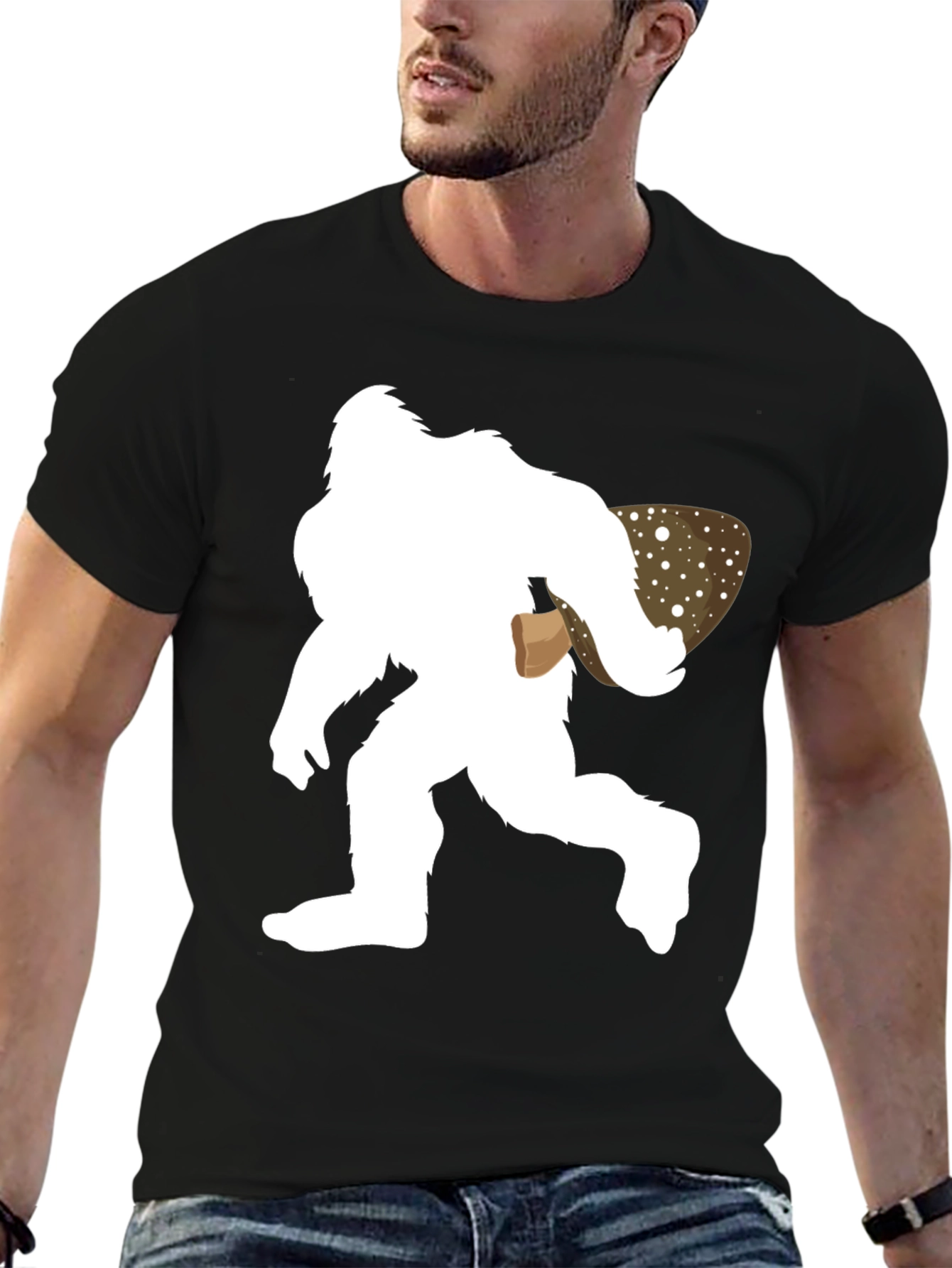Bigfoot Santa T-Shirt