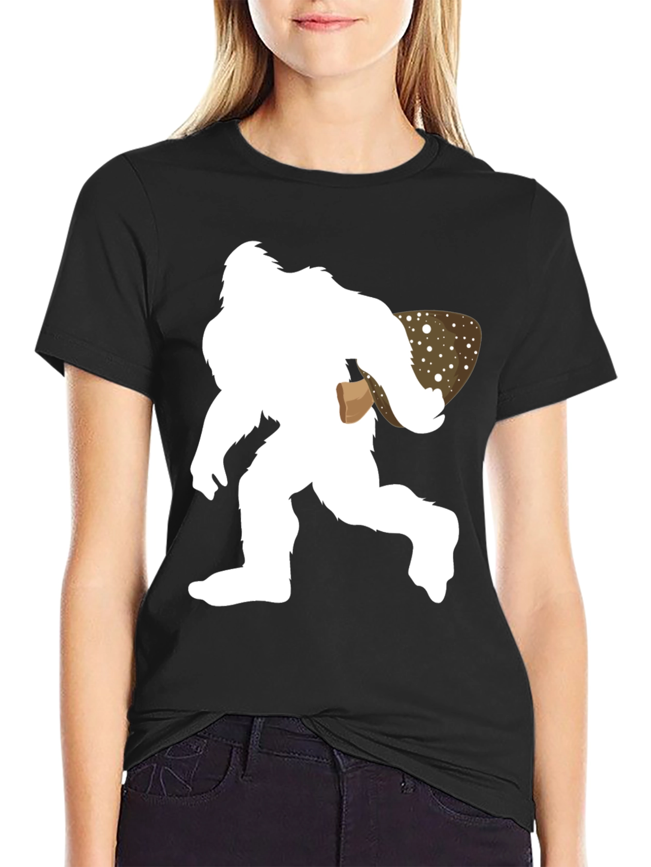 Bigfoot Santa T-Shirt