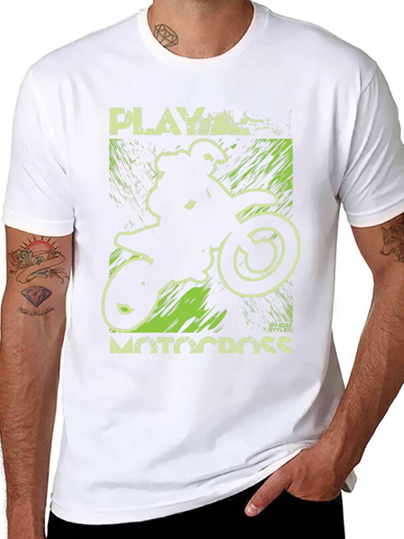 Play Motocross T-Shirt Black