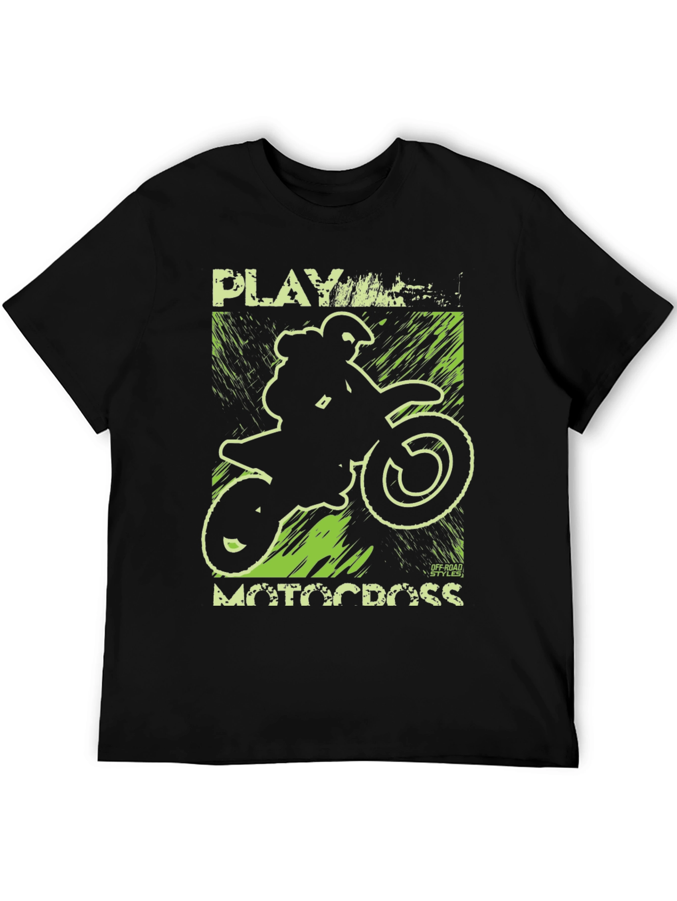 Play Motocross T-Shirt Black