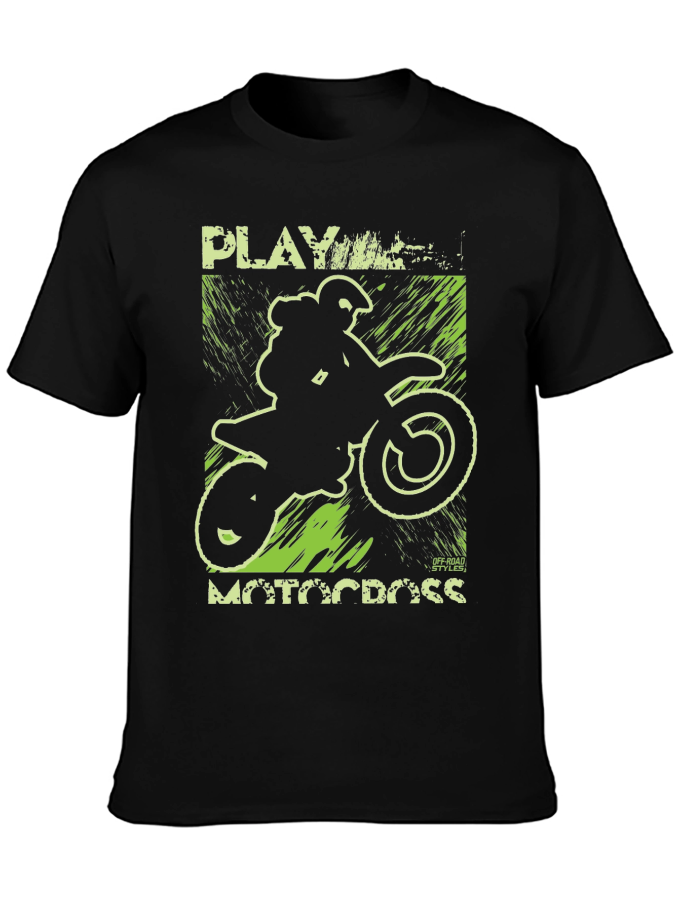 Play Motocross T-Shirt Black