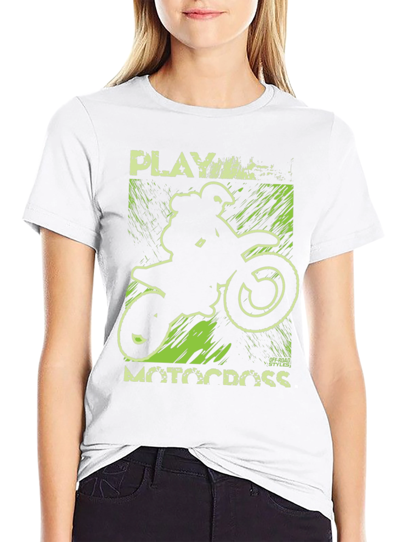 Play Motocross T-Shirt Black