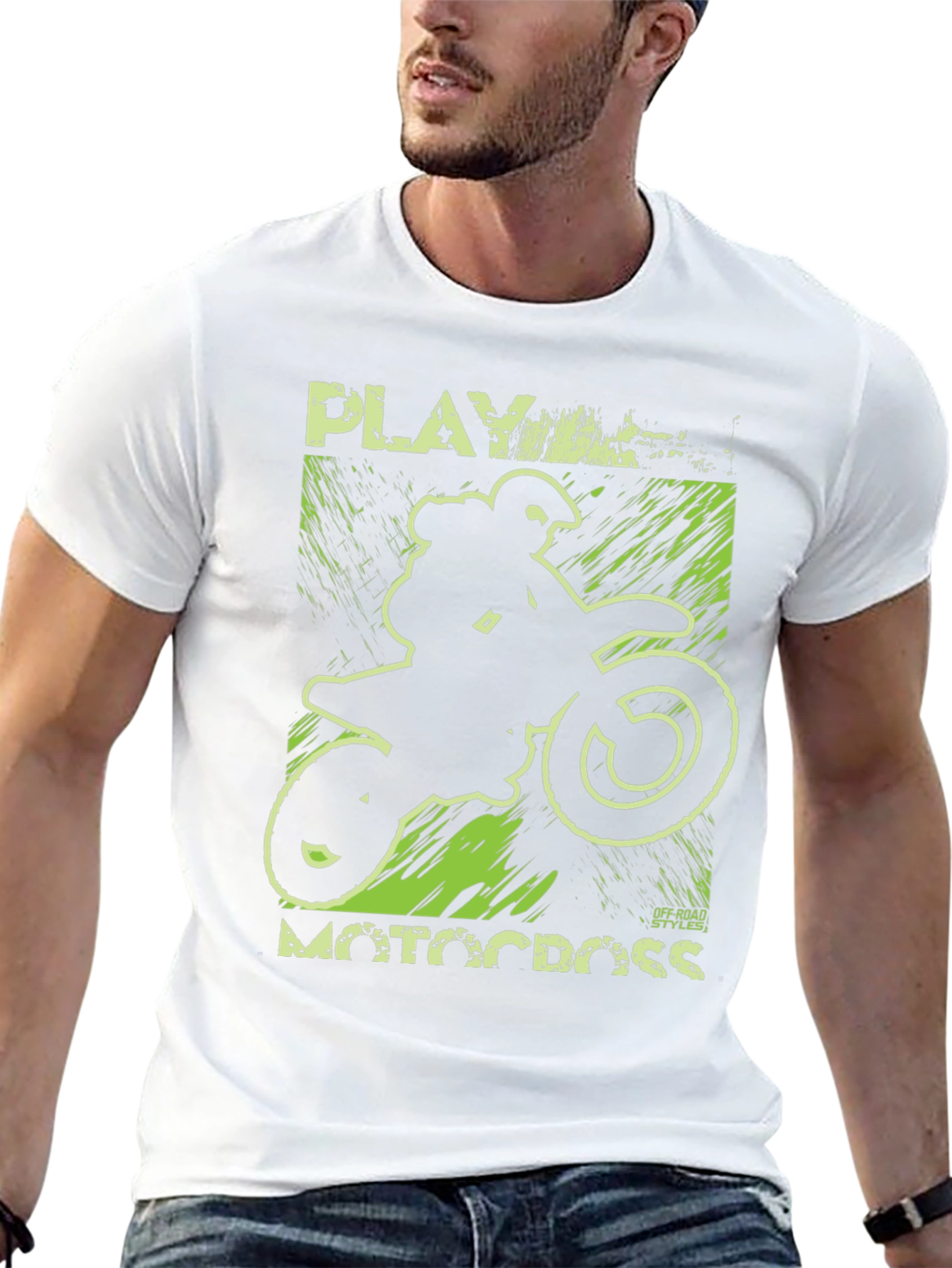 Play Motocross T-Shirt Black