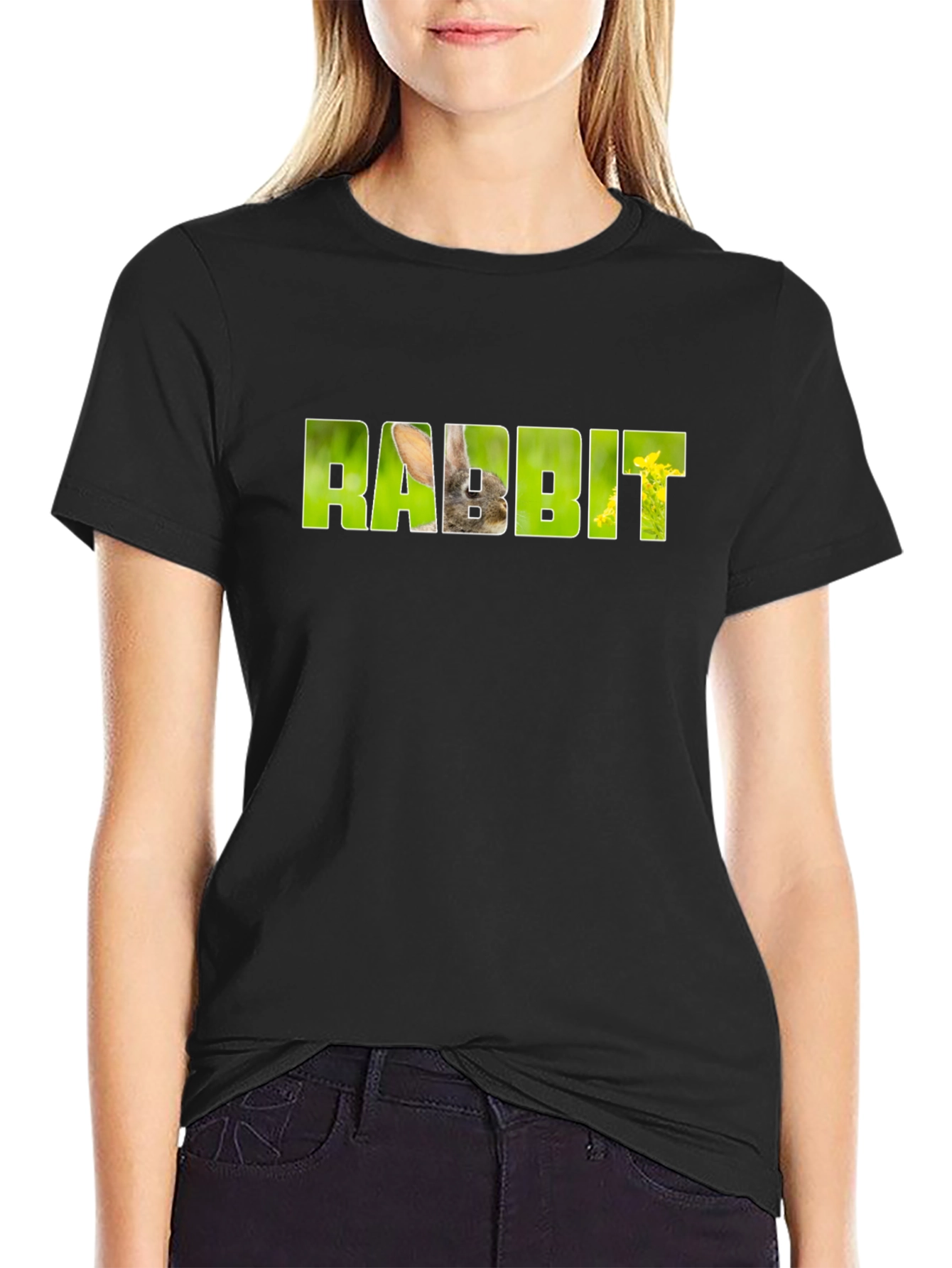 Rabbit T-Shirt - Nature Inspired Graphic Tee