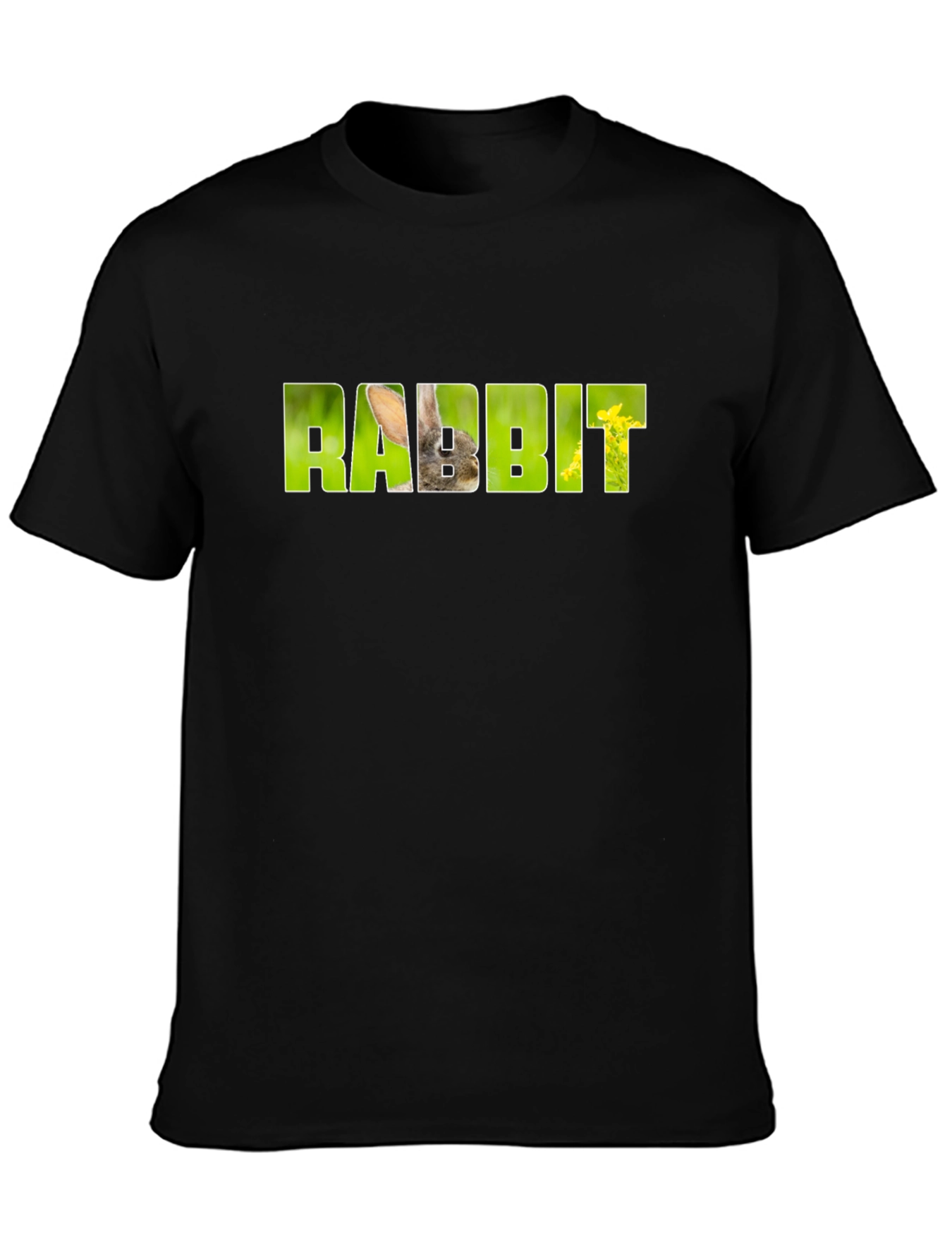 Rabbit T-Shirt - Nature Inspired Graphic Tee