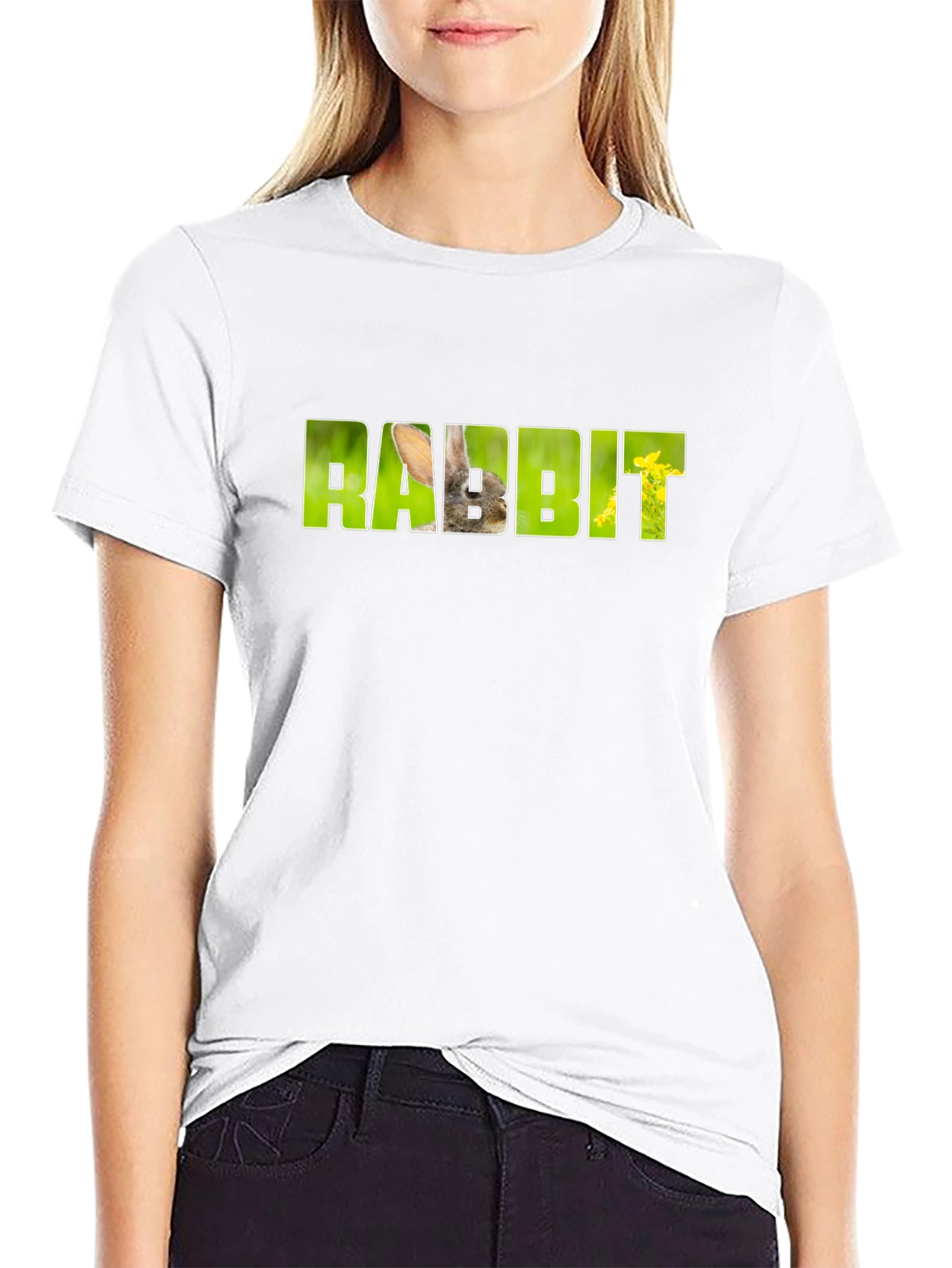 Rabbit T-Shirt - Nature Inspired Graphic Tee