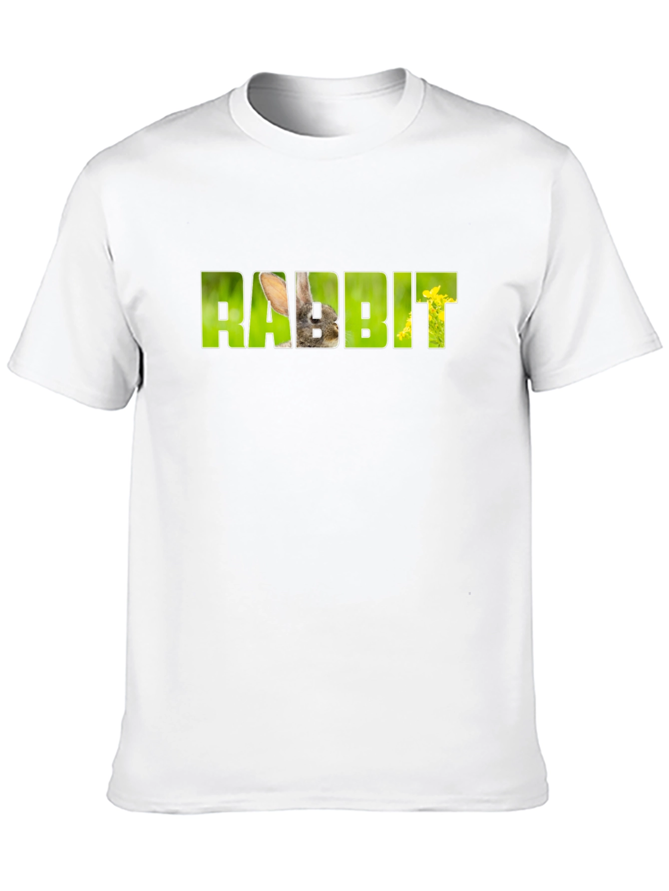 Rabbit T-Shirt - Nature Inspired Graphic Tee