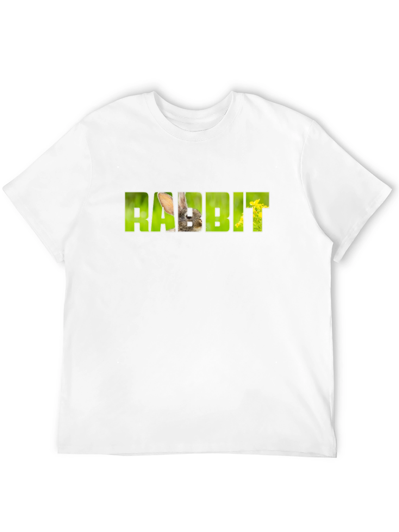Rabbit T-Shirt - Nature Inspired Graphic Tee