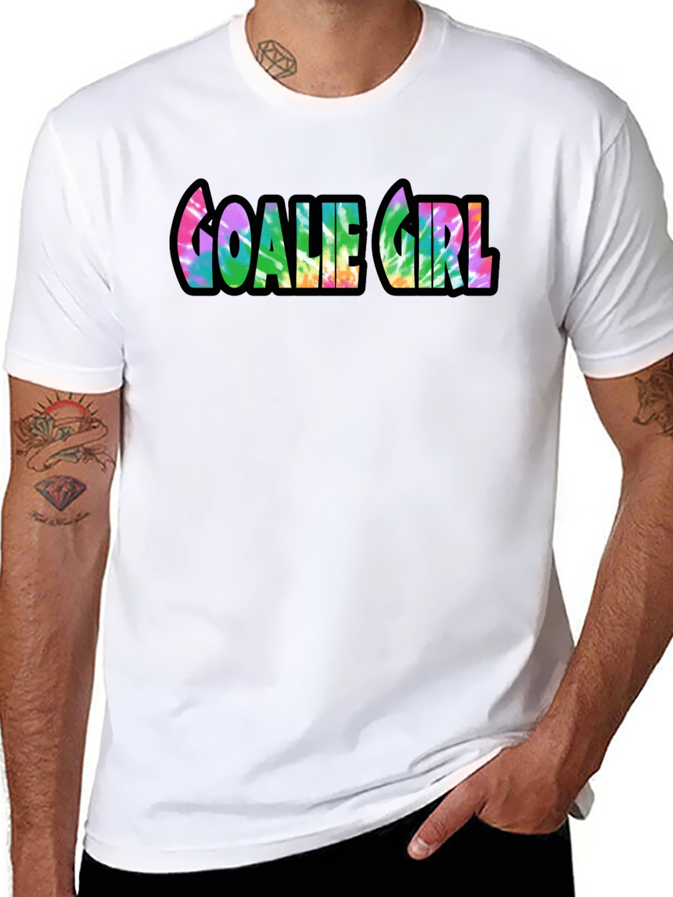 Goale Girl Tie Dye Graphic T-Shirt
