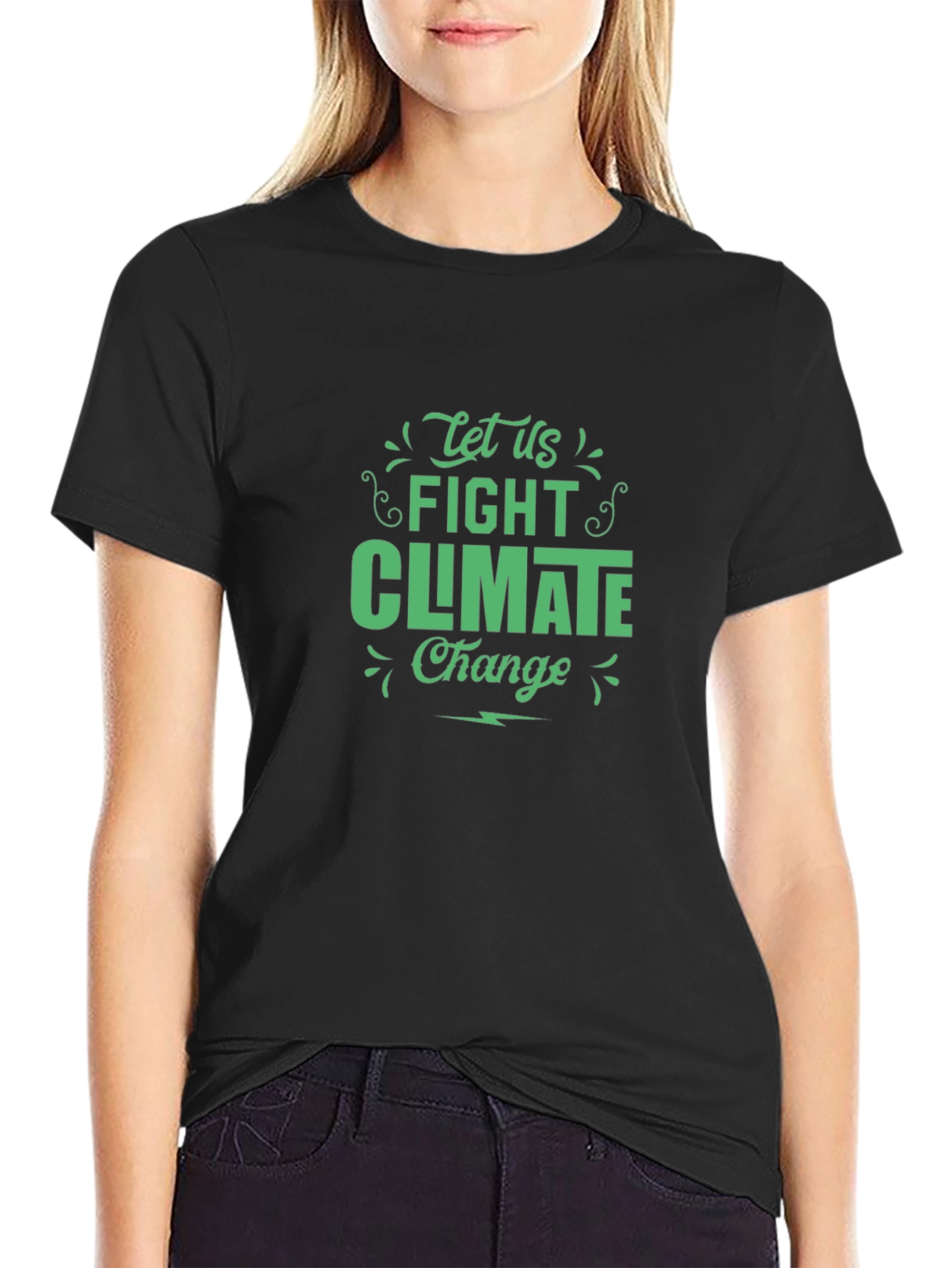 Fight Climate Change T-Shirt - Eco Friendly Tee
