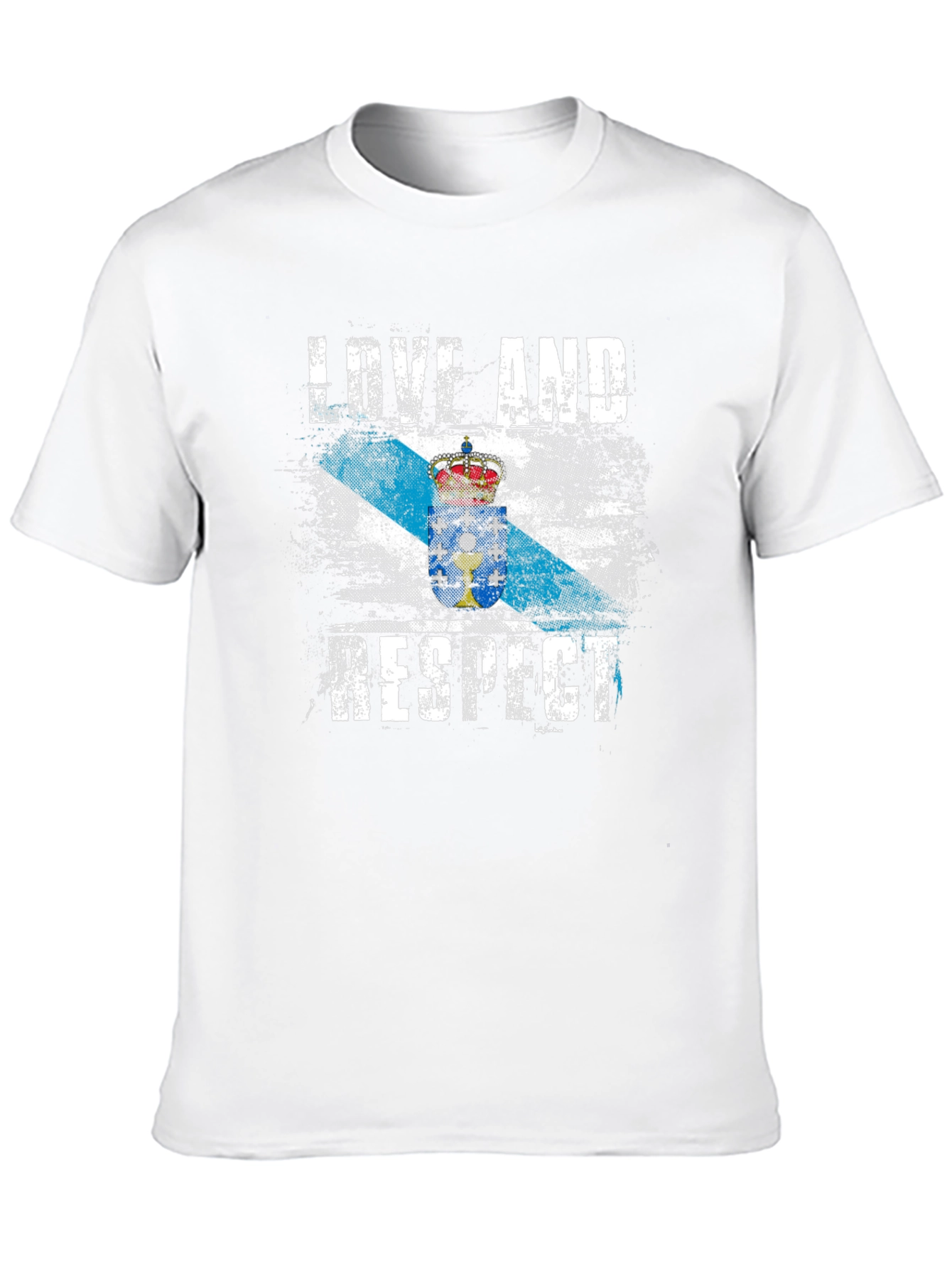 Love and Respect Galicia Flag T-Shirt