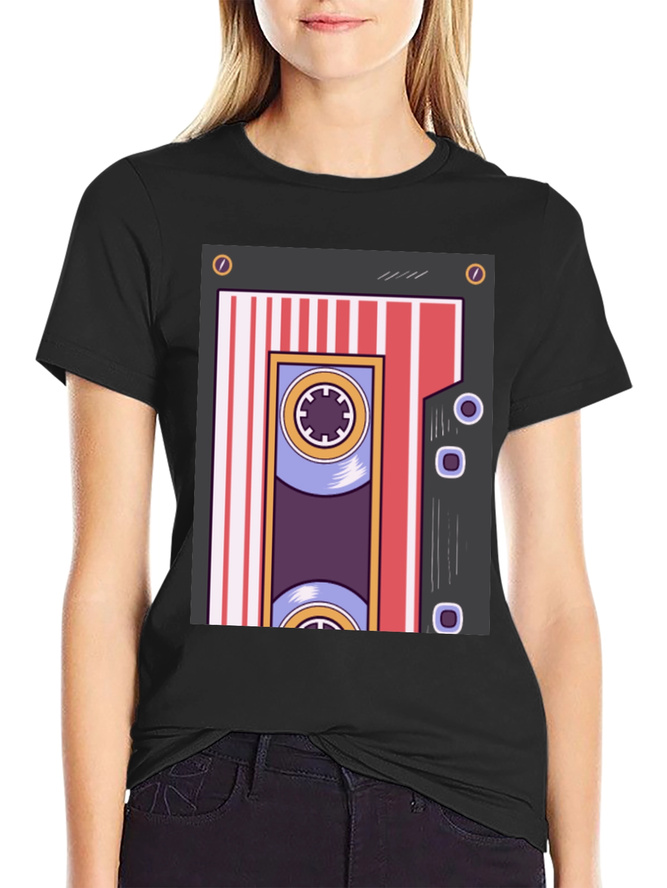Retro Cassette Tape Graphic Tee