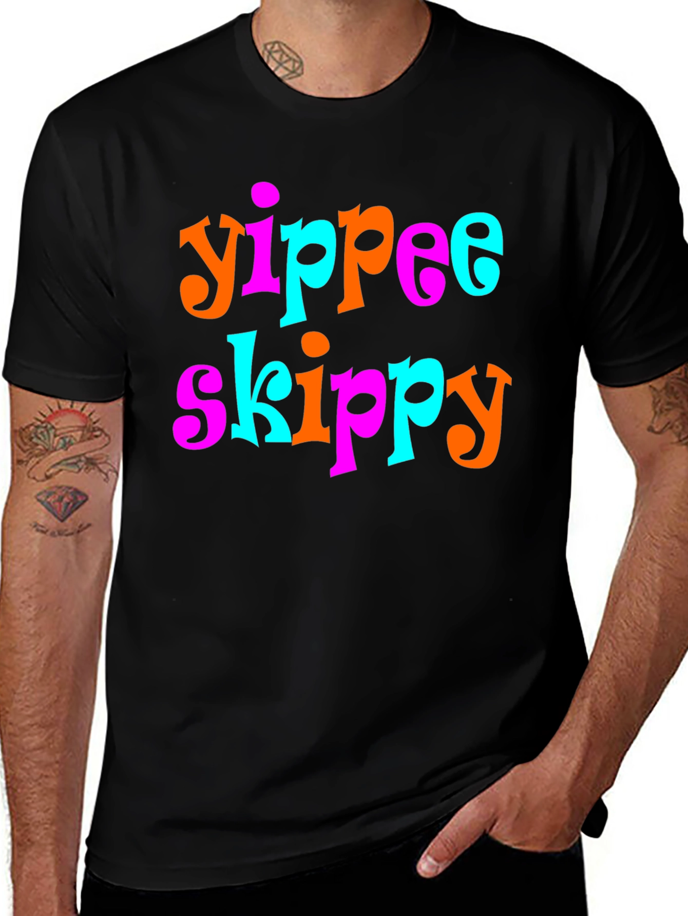 Yippee Skippy Graphic Tee - Retro Style
