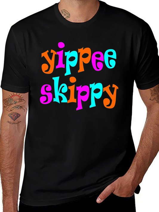 Yippee Skippy Graphic Tee - Retro Style