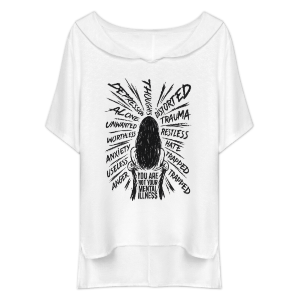 You Are Not Your Mental Illness Awareness T-Shirt | Mental Health Support Graphic Tee(z938)