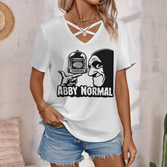Abby Normal Vintage Horror Graphic Tee – Funny Classic Monster Movie Shirt(z945)