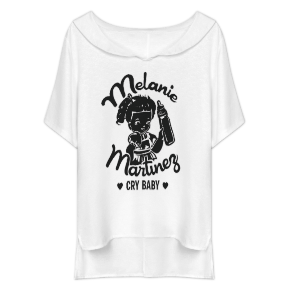 Cry Baby Doll Graphic T-Shirt Dress | Cute Alternative Aesthetic Cartoon Tee Dress(z937)