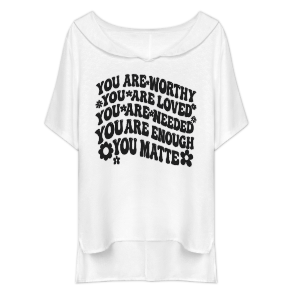 You Matter Mental Health Awareness T-Shirt | Positive Affirmation Inspirational Graphic Tee(z940)