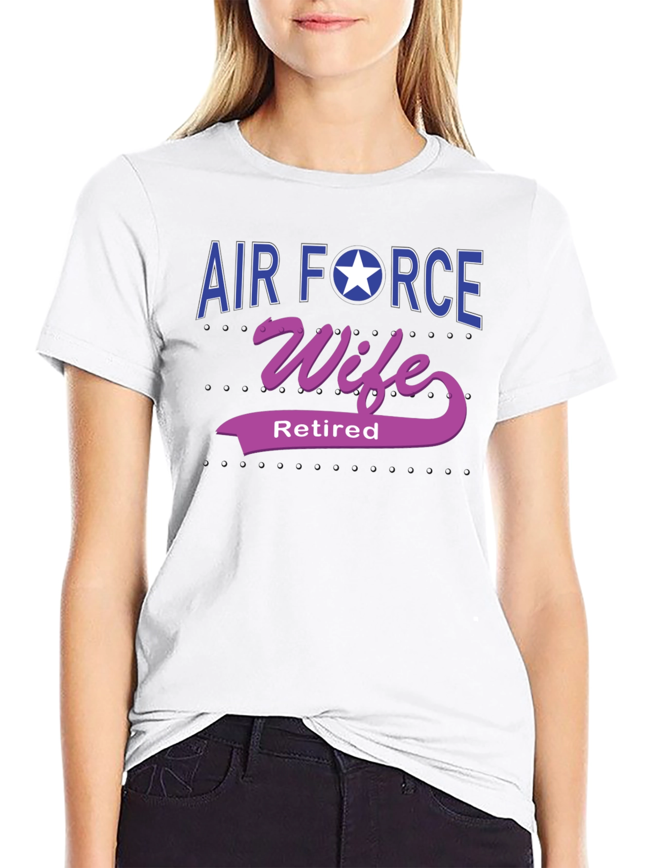 Air Force Wife Retired T-Shirt